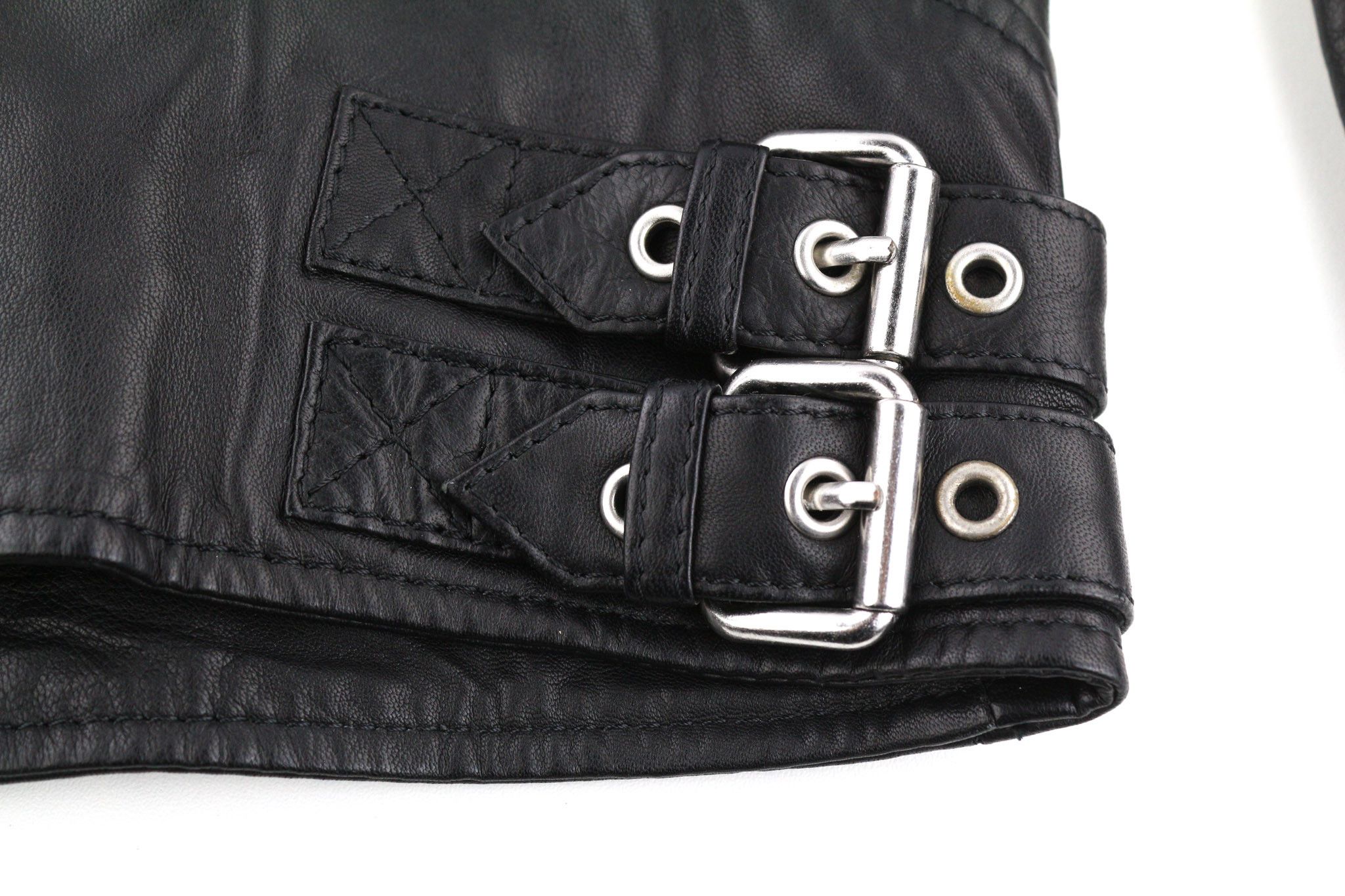 Diesel L-MARTON S Black Leather Band Neck Zip Jacket 81726 Size US S / EU 44-46 / 1 - 16 Thumbnail