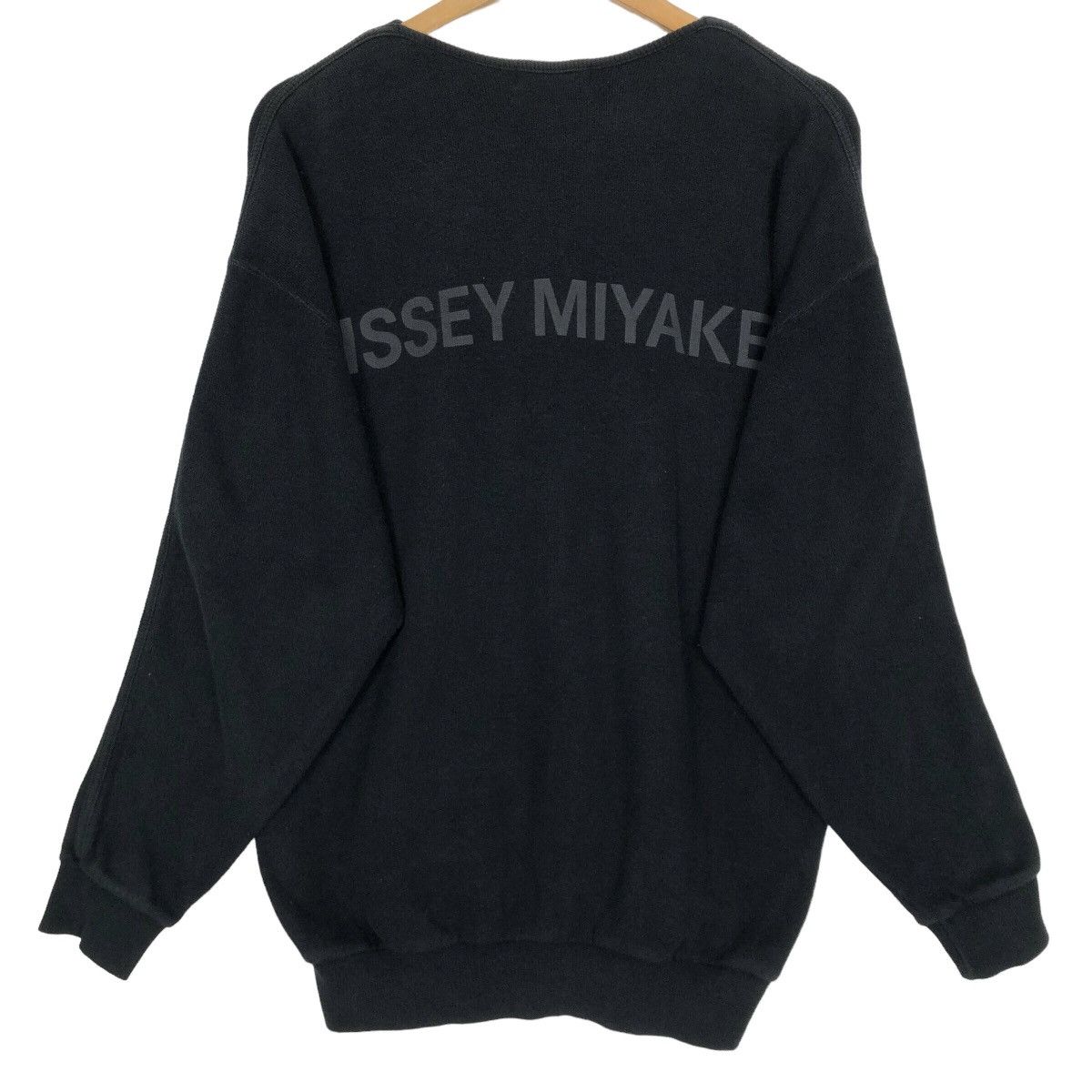 Issey Miyake Vintage Issey Miyake Crewneck Sweatshirt Spell Out Sweater Size US L / EU 52-54 / 3 - 8 Thumbnail