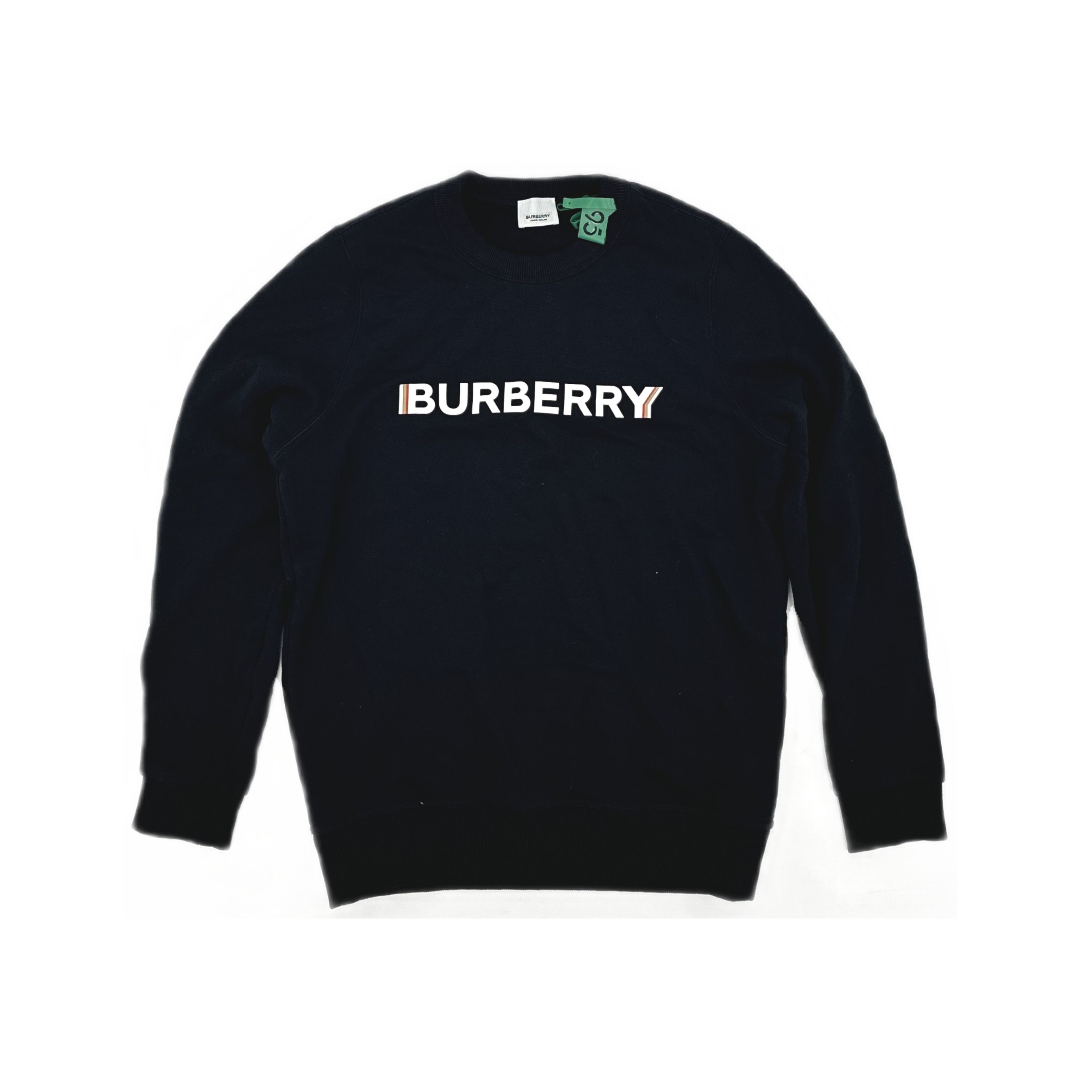 Burberry Burberry Logo Sweatshirt Black Size S Size US S / EU 44-46 / 1 - 1 Thumbnail