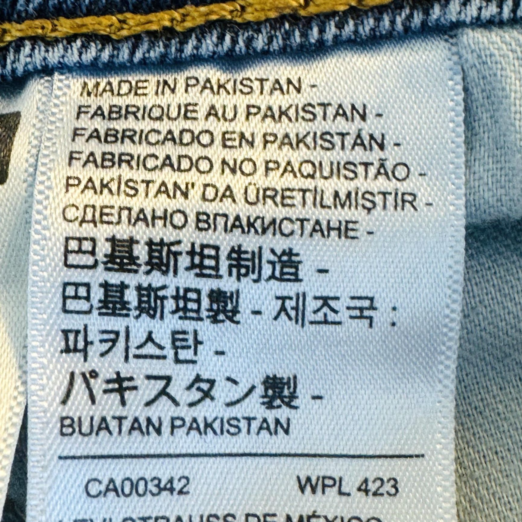 Levi's Levi's 505 Jeans Mens Regular Straight Zip Fly Light Blue 38x32 Denim Stretch logo Pockets Size US 38 / EU 54 - 7 Thumbnail