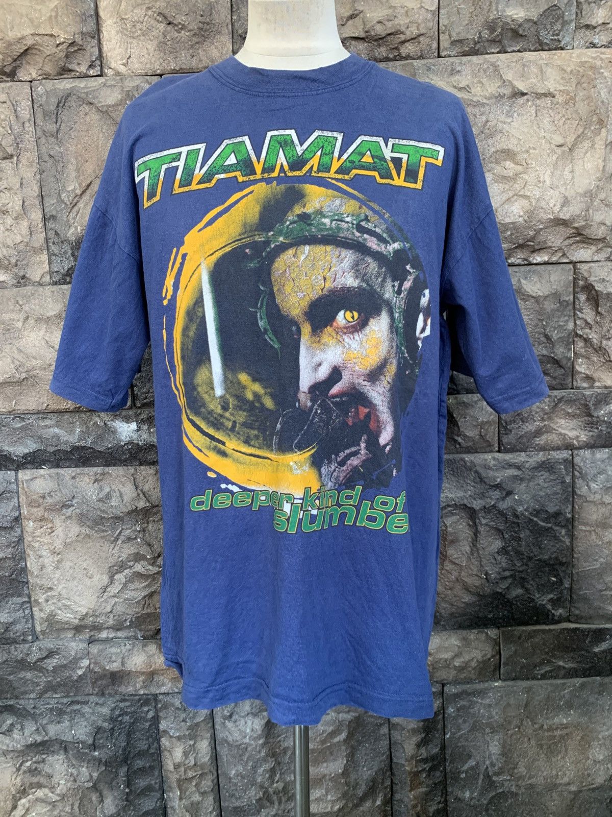 Band Tees Vintage 90s Tiamat Metal Band T shirt Size US XL / EU 56 / 4 - 1 Thumbnail