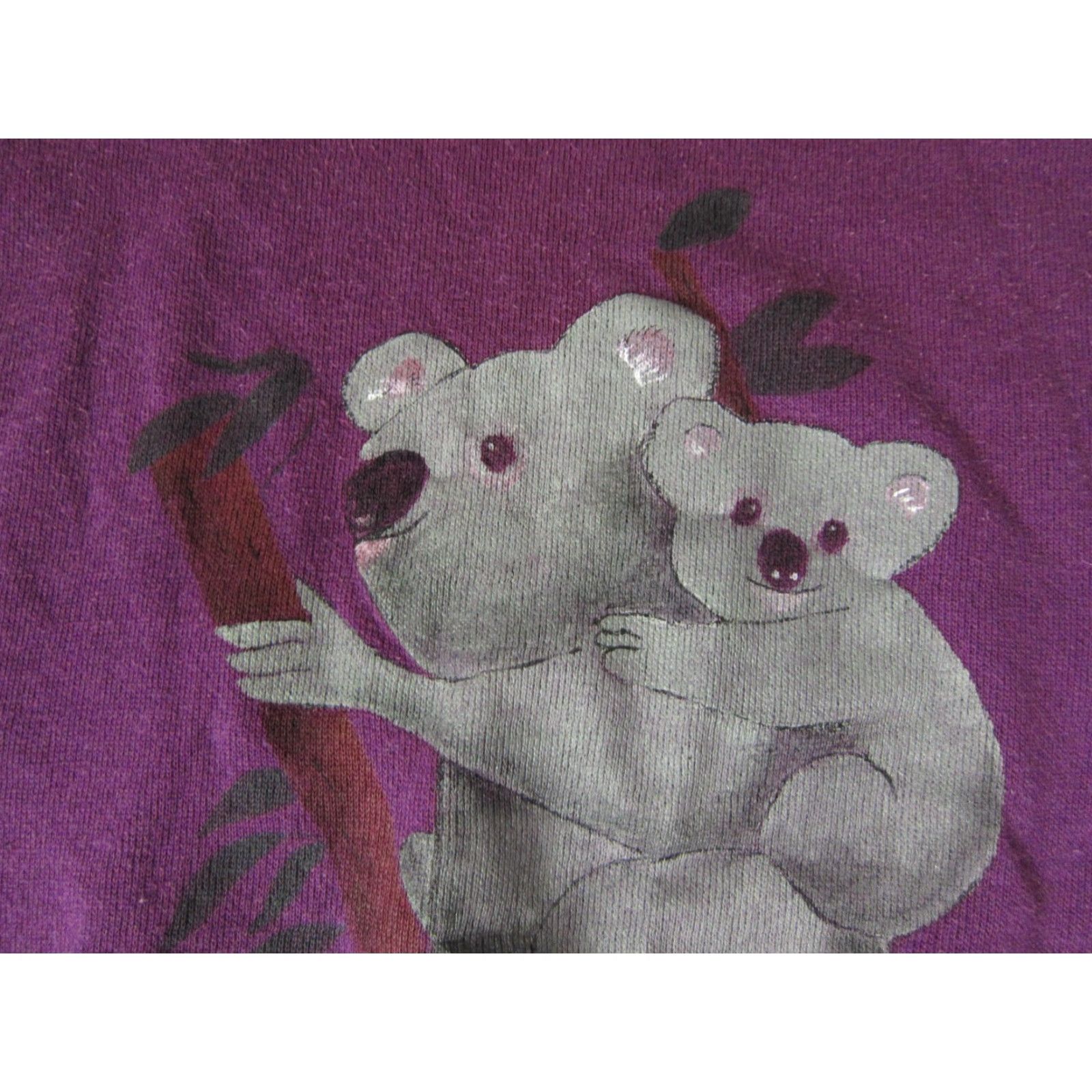 Vintage VINTAGE Koala Sweatshirt Womens L Purple Pullover Crew Neck USA Made in USA Panhill 90s Bird Jungle Cat Cotton Polyester Fleece Regular Size L / US 10 / IT 46 - 3 Thumbnail
