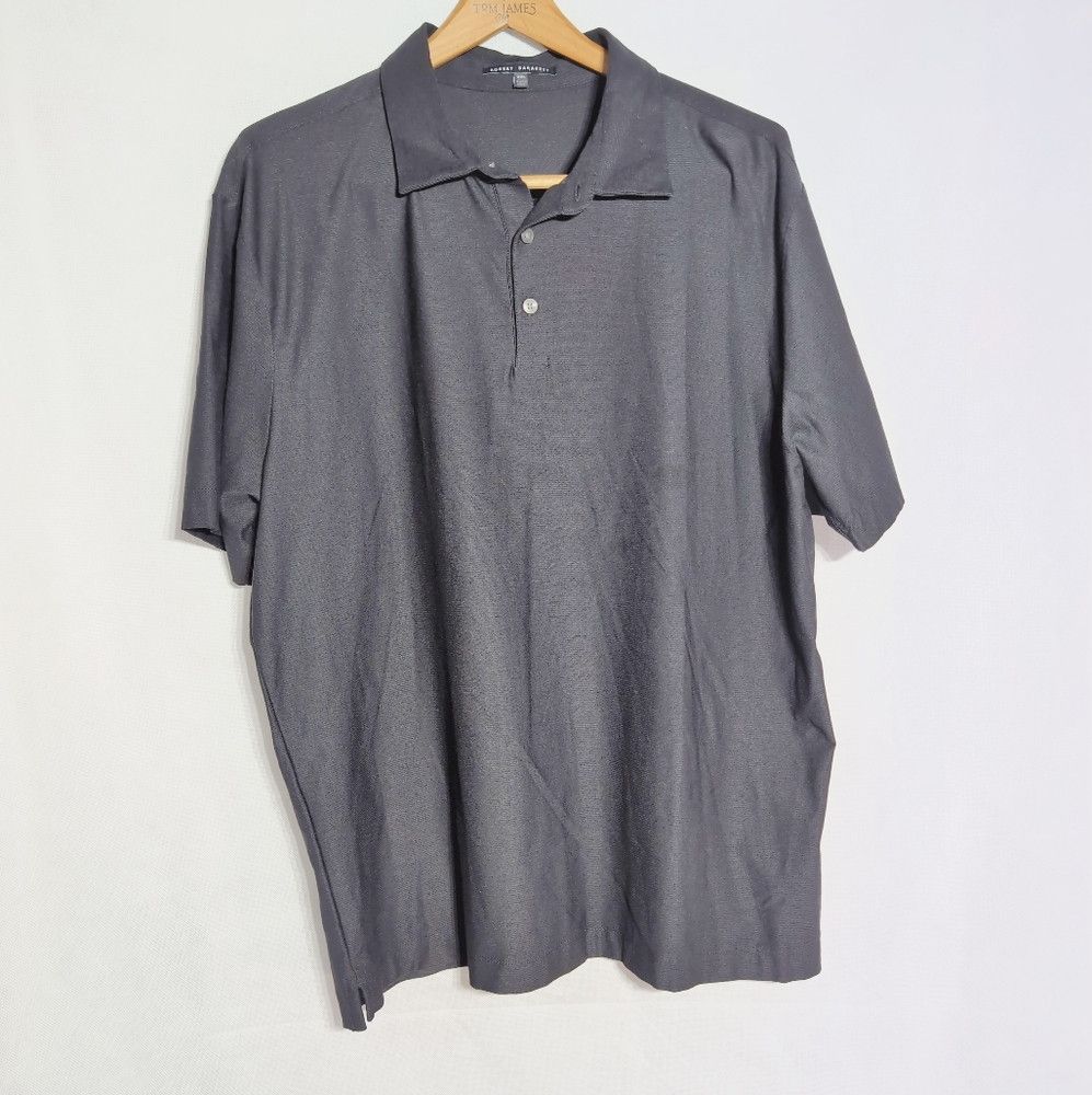 Robert Barakett Robert Barakett XXL Hickman SS Polo Shirt Black Size US XXL / EU 58 / 5 - 5 Thumbnail
