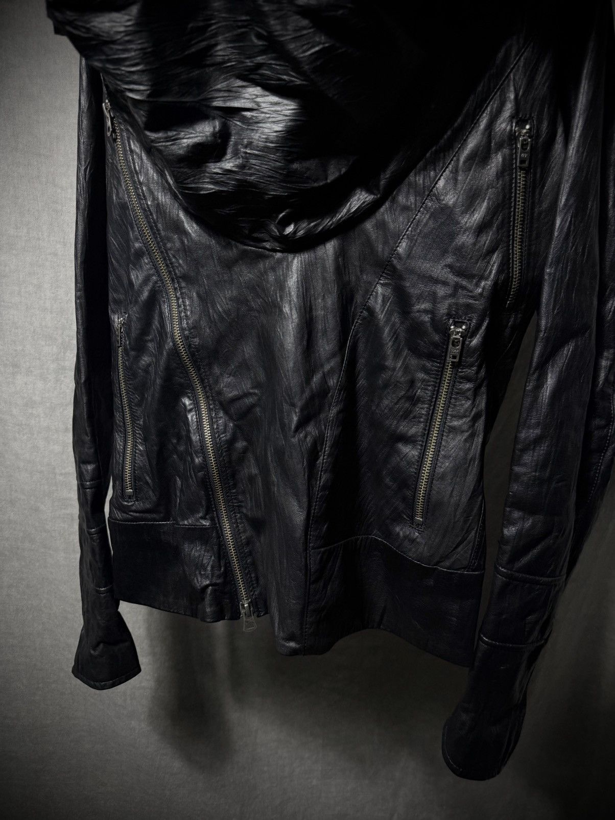 Le Grande Bleu (L.G.B.) LGB Bono-15 Leather Jacket Size US S / EU 44-46 / 1 - 4 Thumbnail
