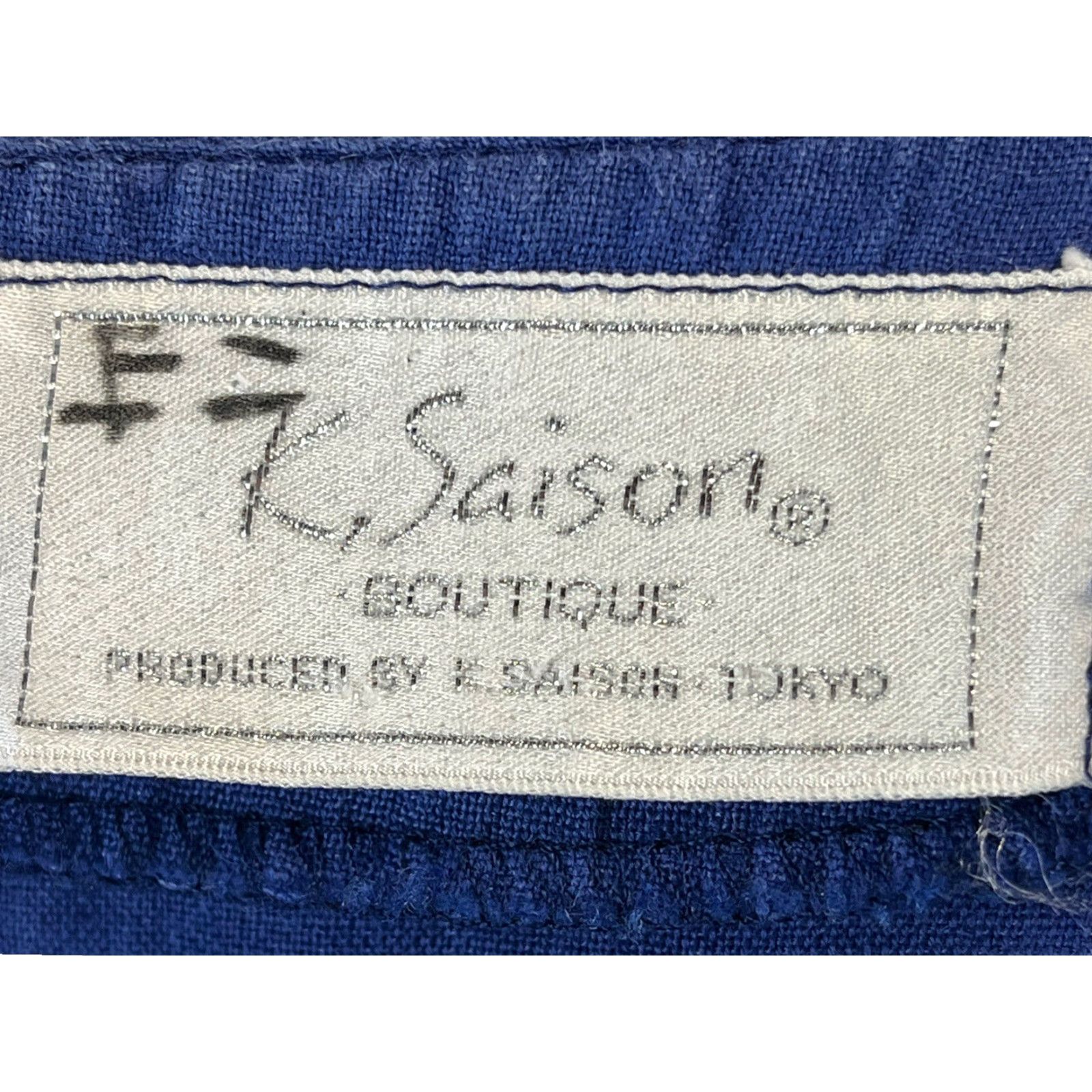 Vintage VINTAGE K. Saison Linen Midi Dress Blue Size M Pockets Lagenlook Womens Size M / US 6-8 / IT 42-44 - 6 Thumbnail