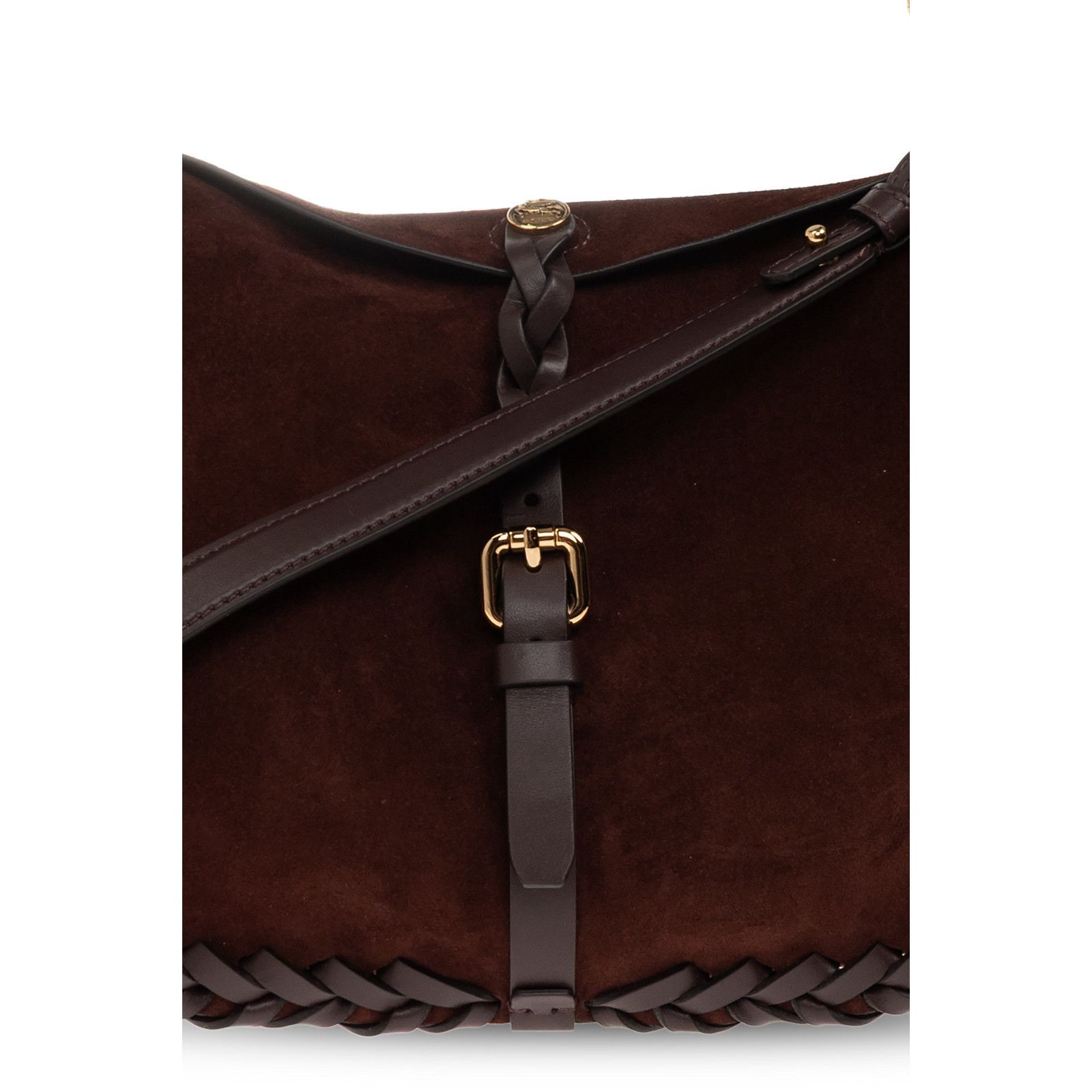 Etro ETRO Pony Medium Burgundy Suede Shoulder Bag New & Authentic Size ONE SIZE - 5 Thumbnail