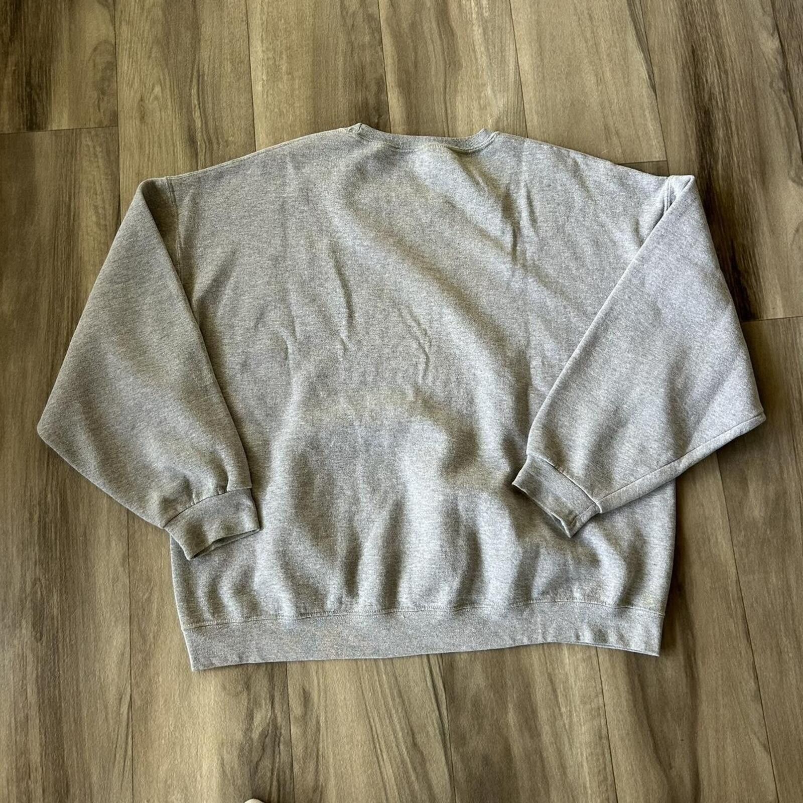 Russell Athletic Vintage Grey Russell Athletic Boxy crewneck sweatshirt XXL Size US XXL / EU 58 / 5 - 4 Thumbnail