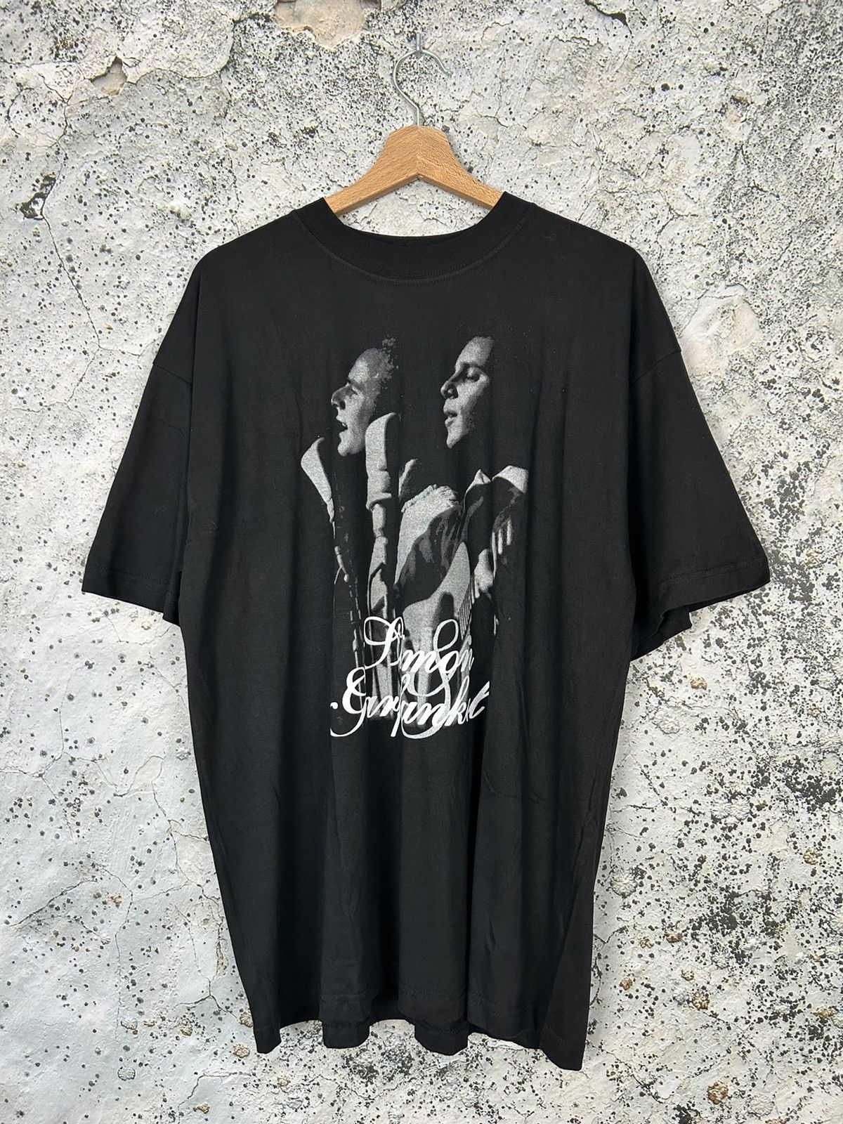 Vintage Simon and Garfunkel Rock Band Tee Tour 2004
