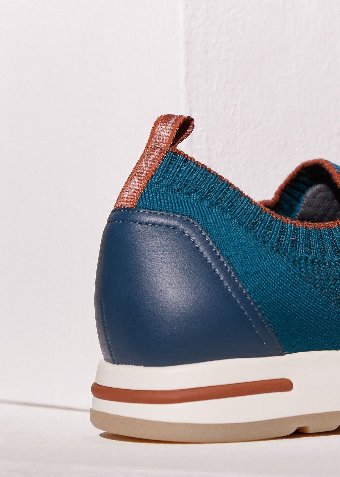 Loro Piana o1srvl11e1024 360 LP Flexy Low-Top Sneaker in Blue Size US 8 / EU 41 - 4 Thumbnail