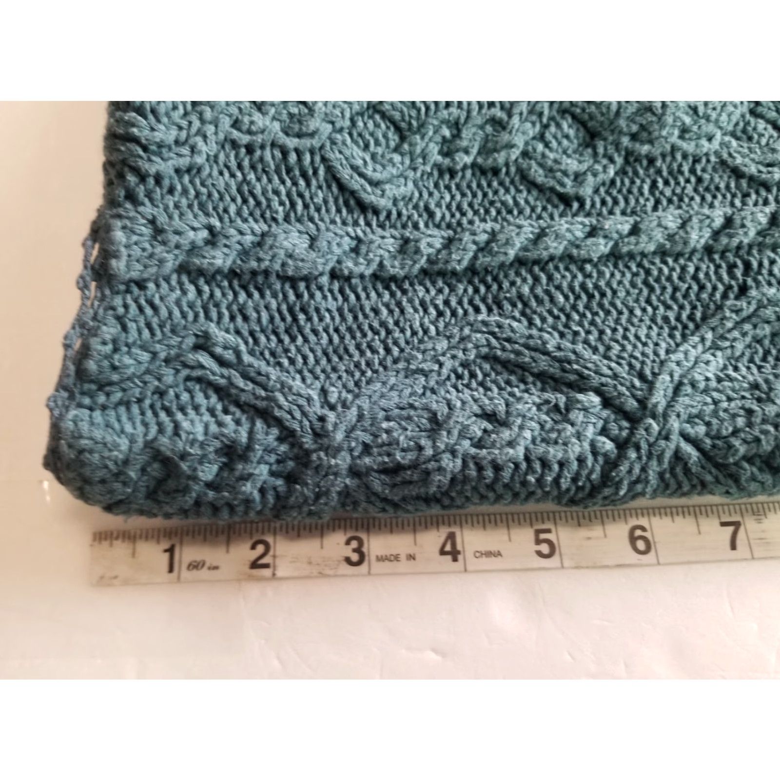 Anthropologie Moth Anthropologie Dress Blue Sleeveless Women’s Size Medium Knitted Top A-Line Knee Length Cotton Knit Crew Neck Womens Size M / US 6-8 / IT 42-44 - 5 Thumbnail