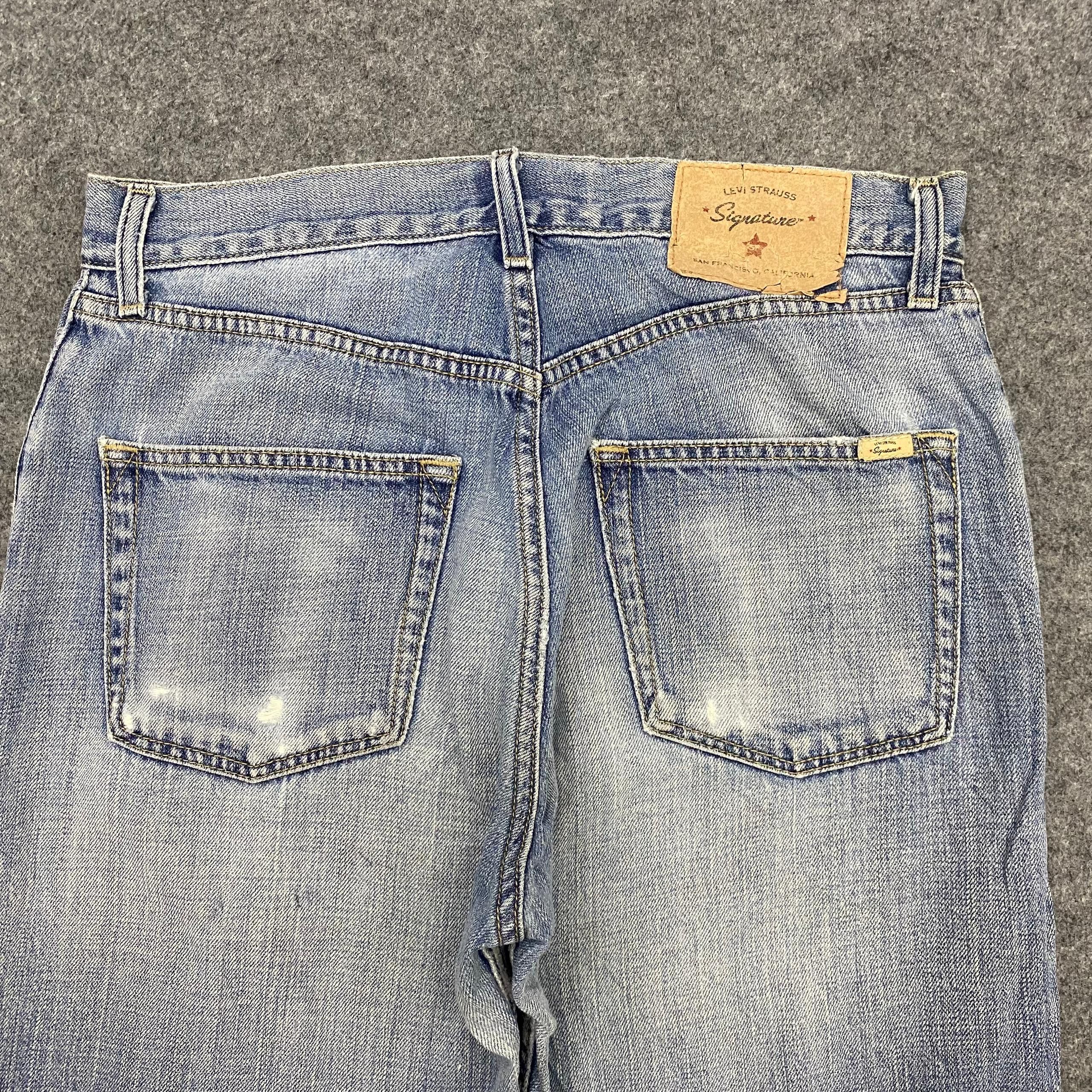 Japanese Brand 💥Best Offer💥Vintage Levis Signature Distressed Denim Size US 32 / EU 48 - 11 Thumbnail