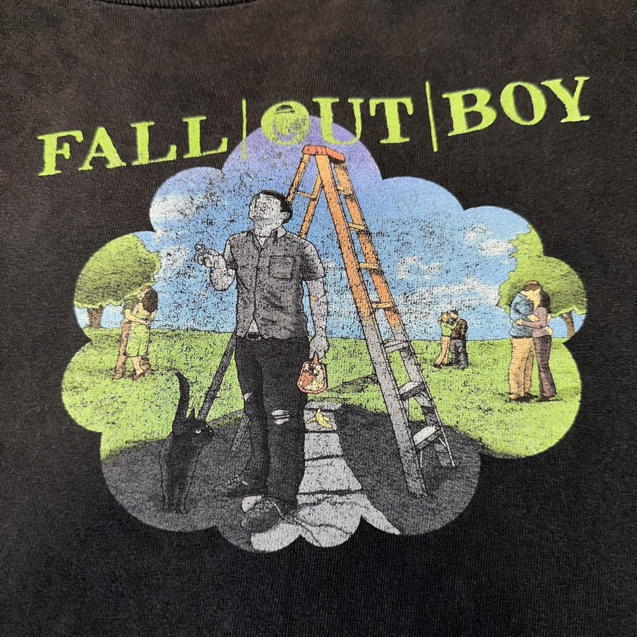 Alstyle Fall Out Boy Black Clouds & Underdogs tour tee Size US M / EU 48-50 / 2 - 2 Thumbnail