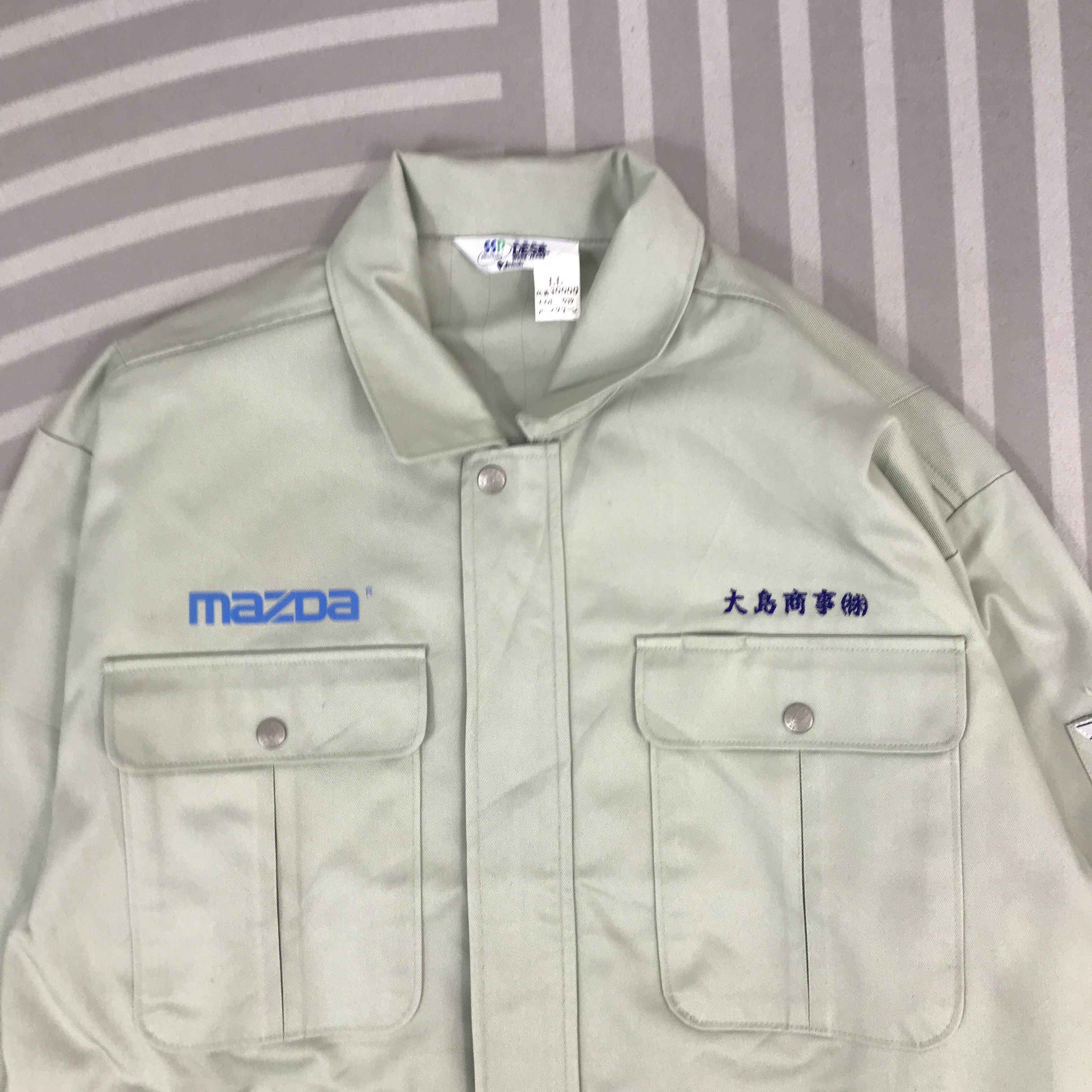 Japanese Brand × Vintage Vintage Mazda Racing japan Uniform Jacket Size US L / EU 52-54 / 3 - 3 Thumbnail