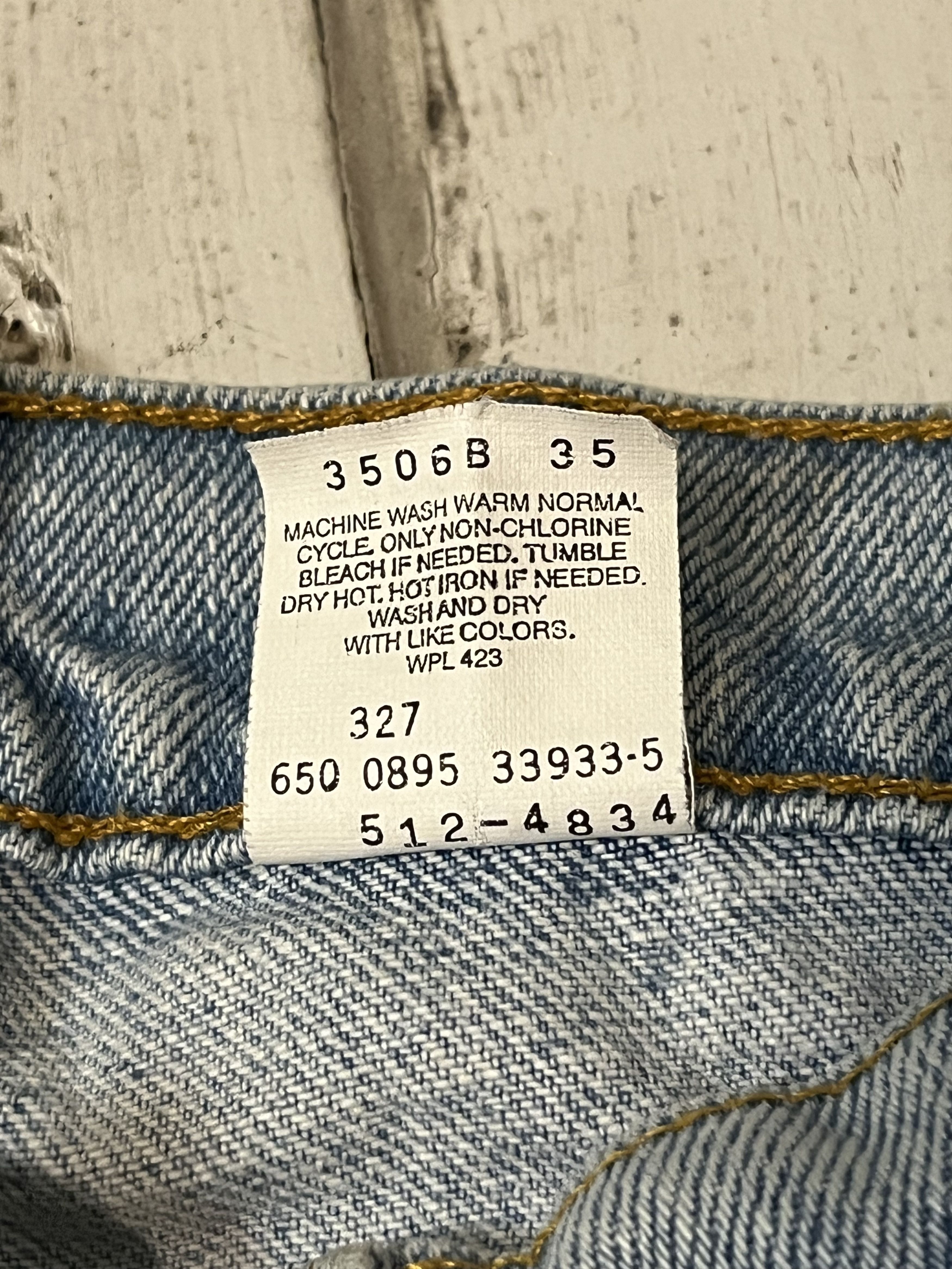 Levi's × Levi's Vintage Clothing × Vintage 1995 Vintage Levis 512 Made in USA Slim Fit Tapered leg Size US 33 - 6 Thumbnail