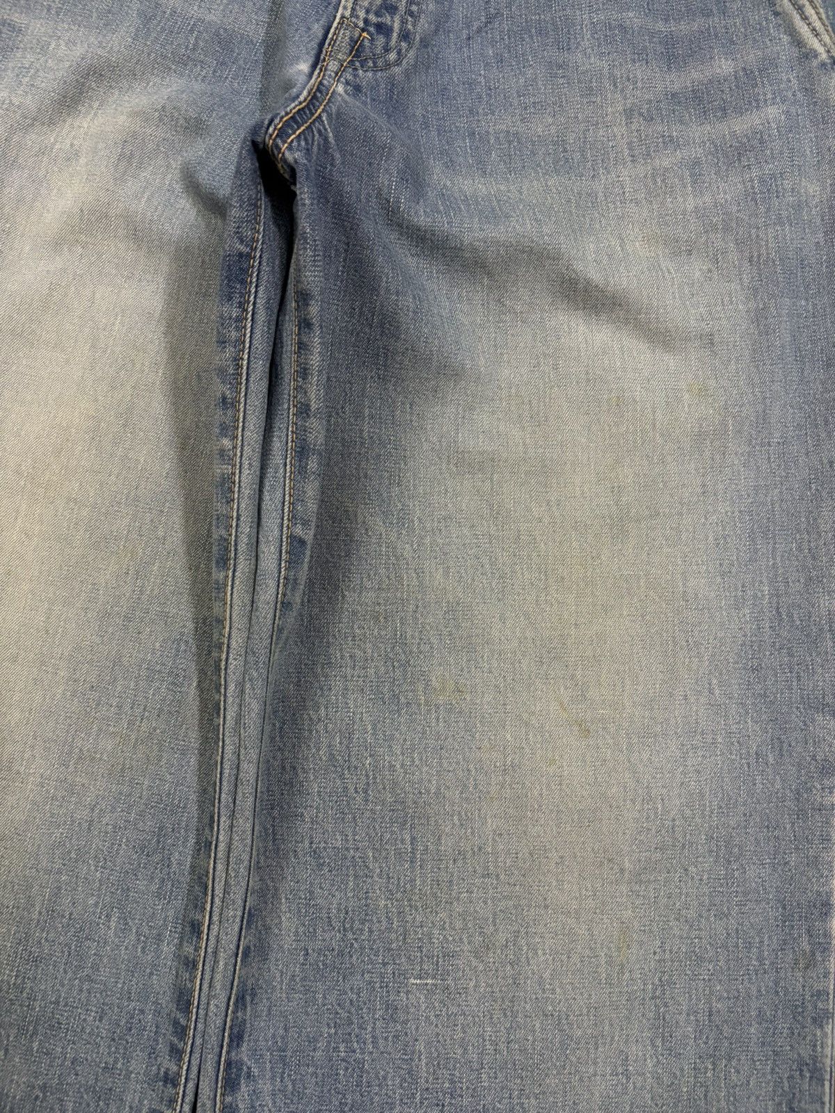 45rpm Vintage Japanese Brand 45rpm Blue Wash Baggy Jeans Size US 29 - 5 Thumbnail