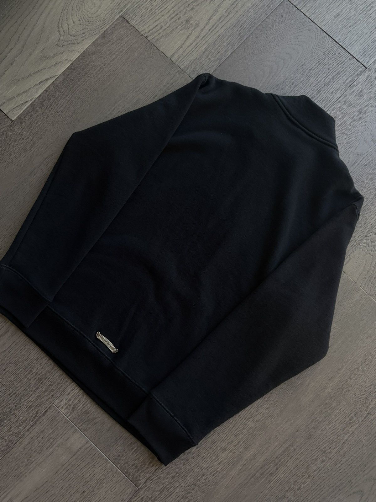 Chrome Hearts Chrome Hearts Paper Jam Black Cross Patch Black Quarter Zip Size US M / EU 48-50 / 2 - 5 Thumbnail