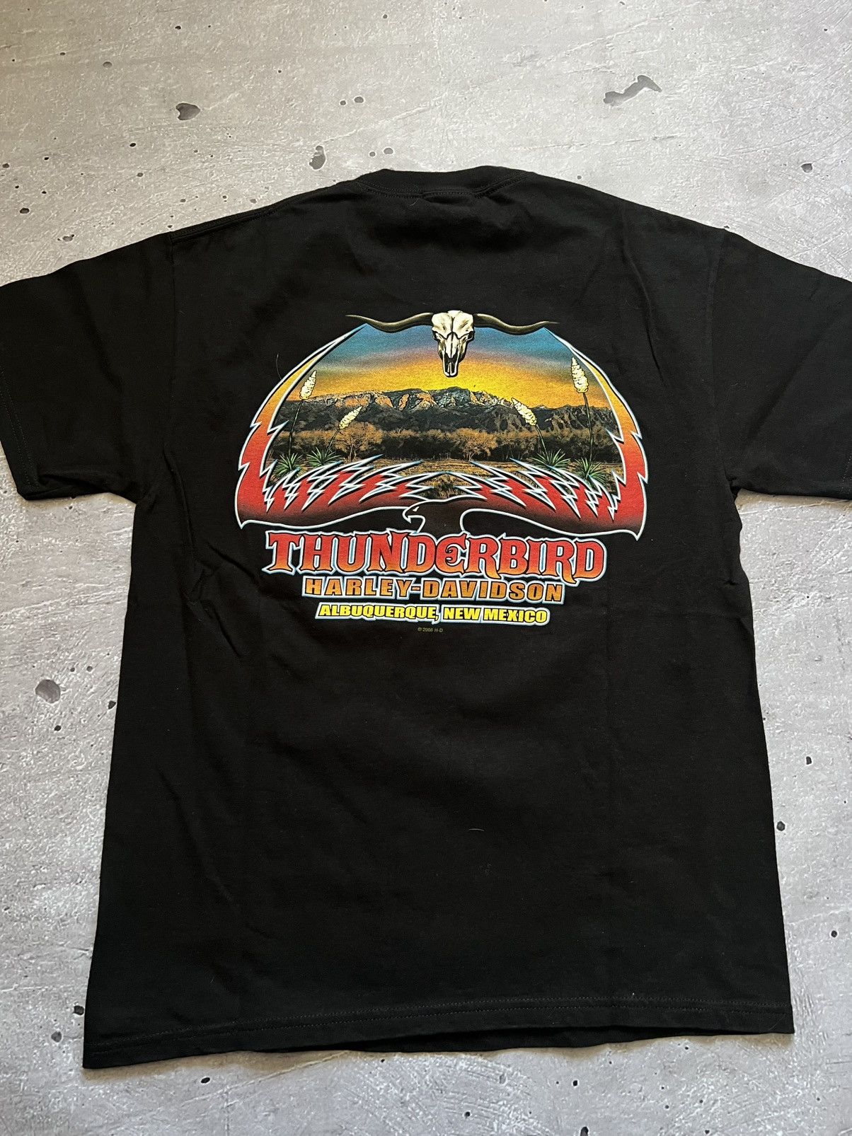 Harley Davidson VINTAGE HARLEY DAVIDSON THUNDERBIRD ALBUQUERQUE SHIRT M Size US M / EU 48-50 / 2 - 8 Thumbnail