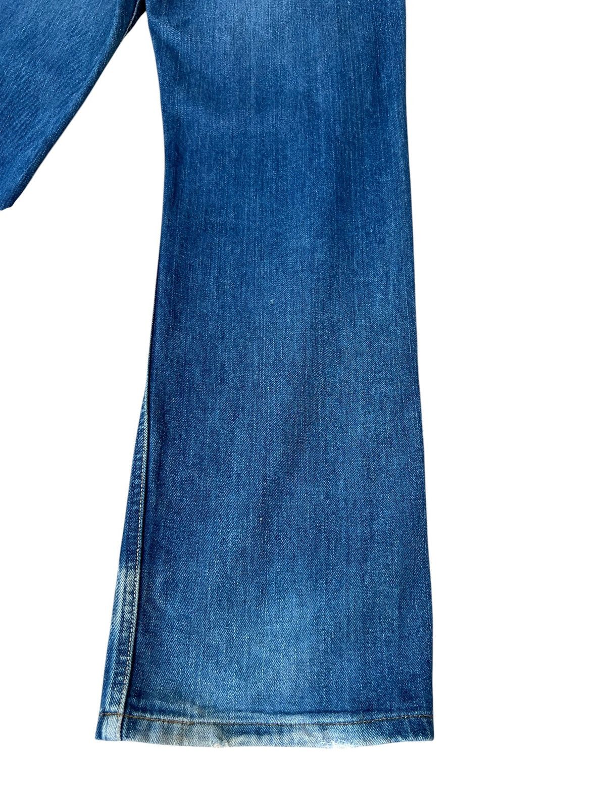 Wrangler Vintage 90s Wrangler Blue Bell Faded Denim Selvedge Jeans Size US 30 / EU 46 - 16 Thumbnail