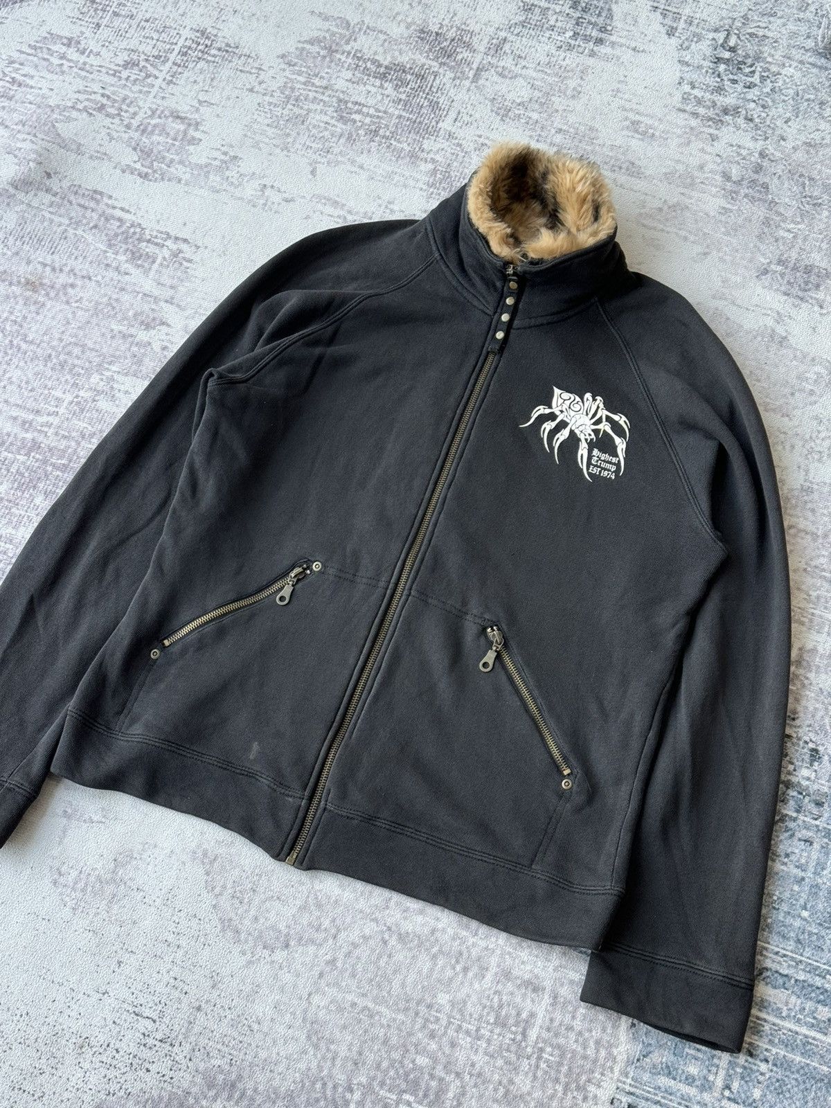 Japanese Brand XX Vintage Spider Fur Raccoon Goa Jacket Size US M / EU 48-50 / 2 - 3 Thumbnail