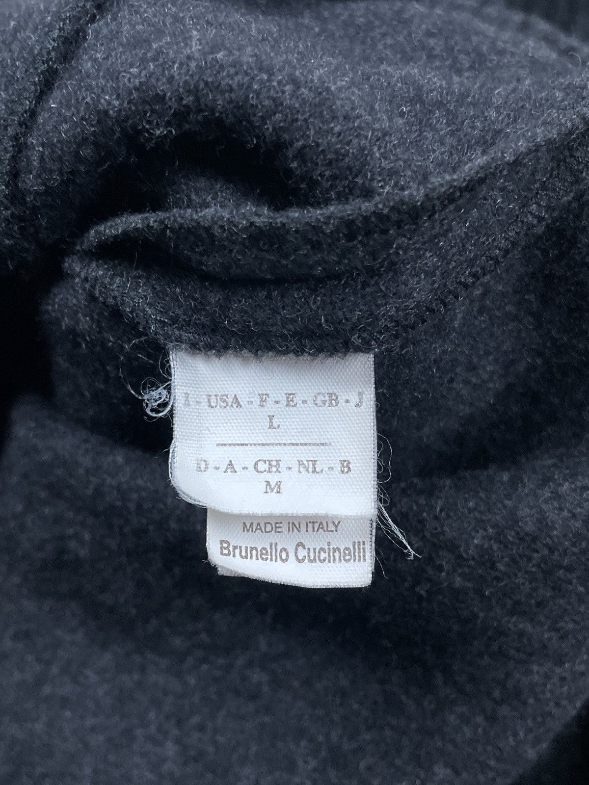 Brunello Cucinelli Brunello Cucinelli Cashmere Zip Sweater Size L / US 10 / IT 46 - 3 Thumbnail