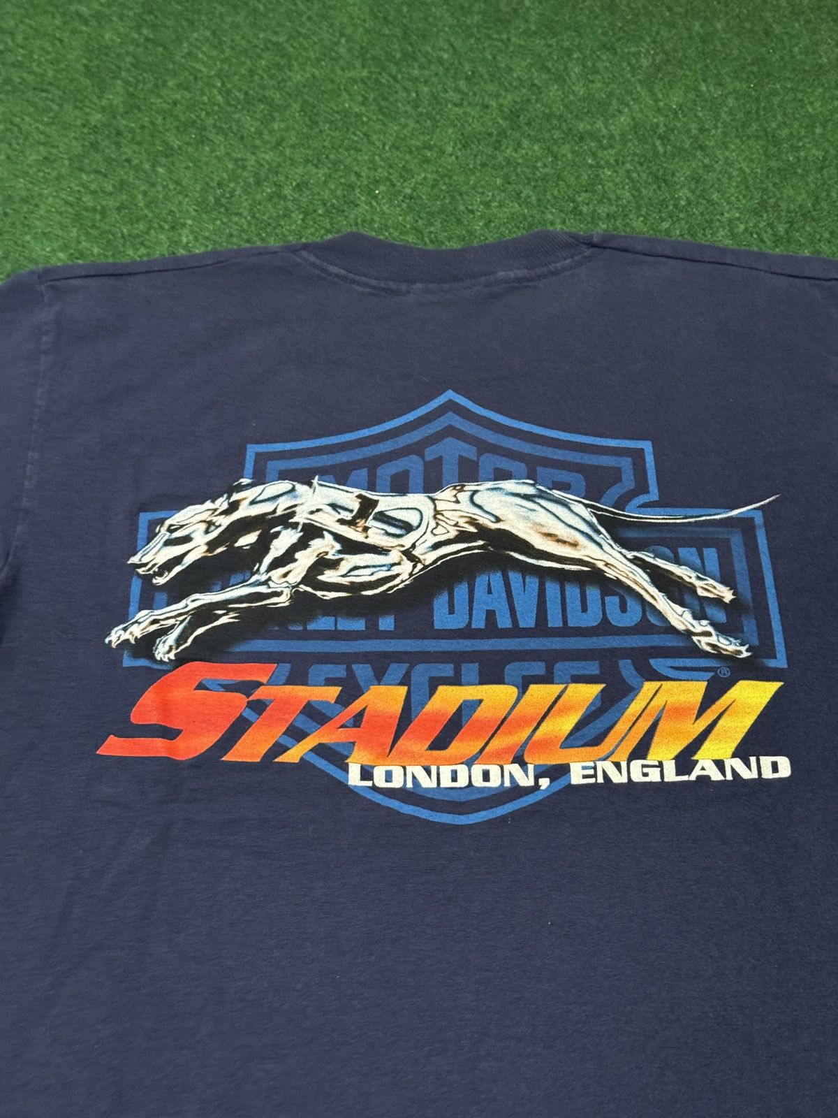 Harley Davidson Harley Davidson London England Vintage 90s Biker T Shirt M Size US M / EU 48-50 / 2 - 2 Thumbnail