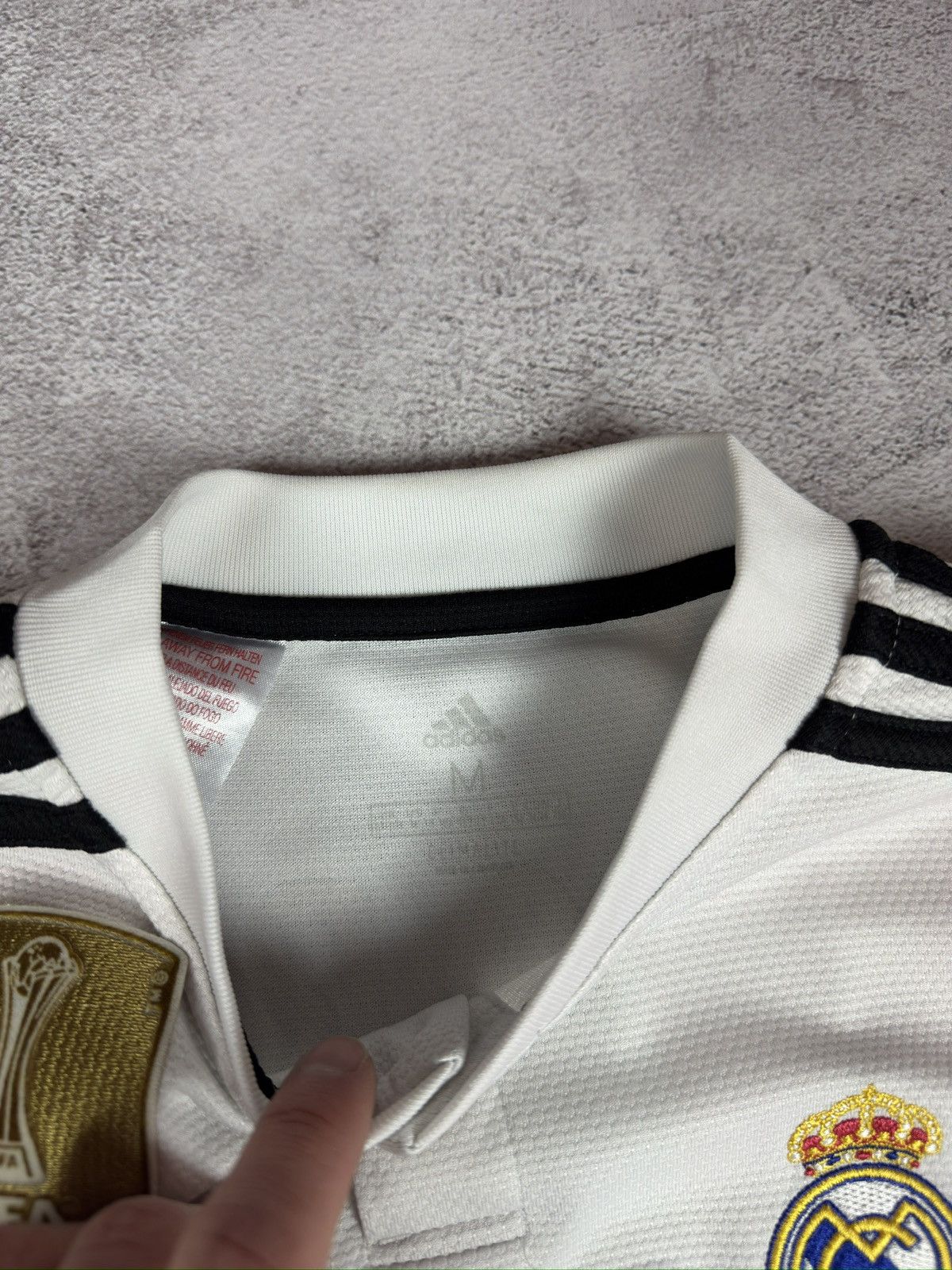 Adidas Real Madrid Sergio Ramos Kids Jersey 18/19 Size US XXS / EU 40 - 7 Thumbnail