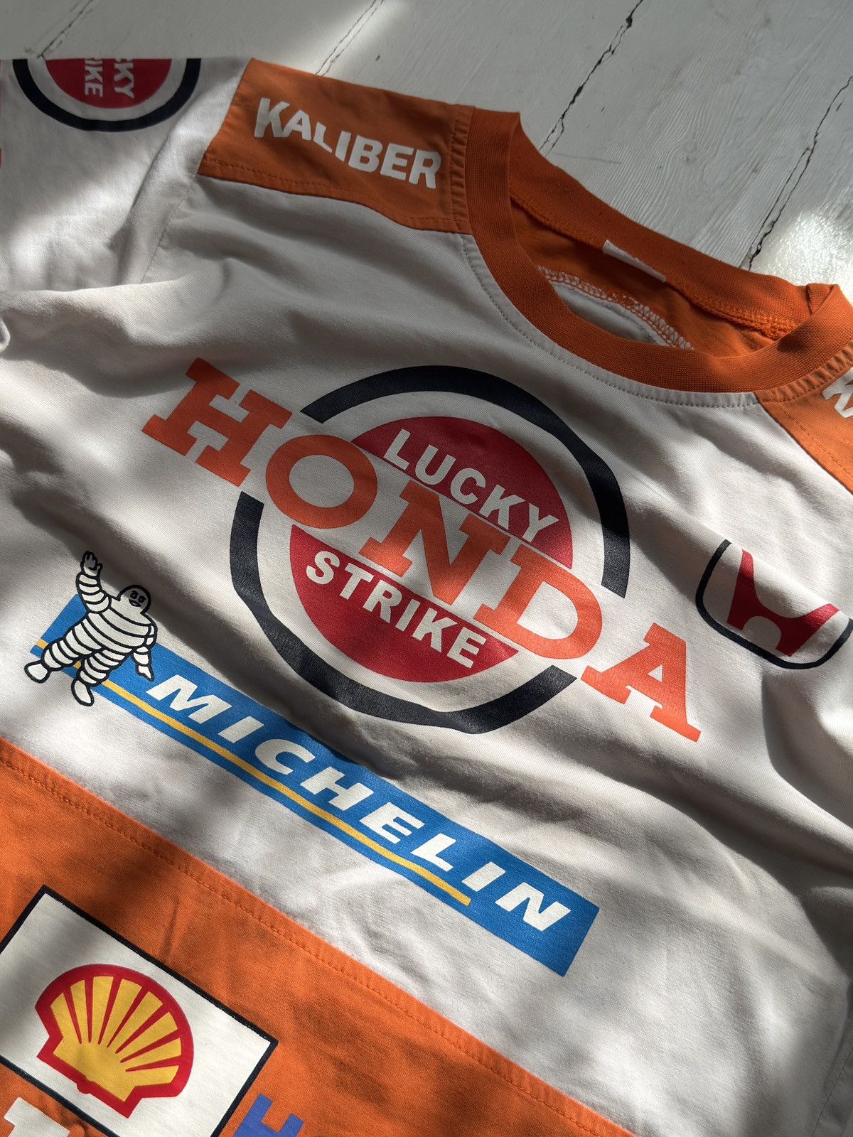 Other VINTAGE HONDA LUCKY STRICE RACING F1 MOTORSPORT TEE SHIRT Size XS / US 0-2 / IT 36-38 - 2 Thumbnail