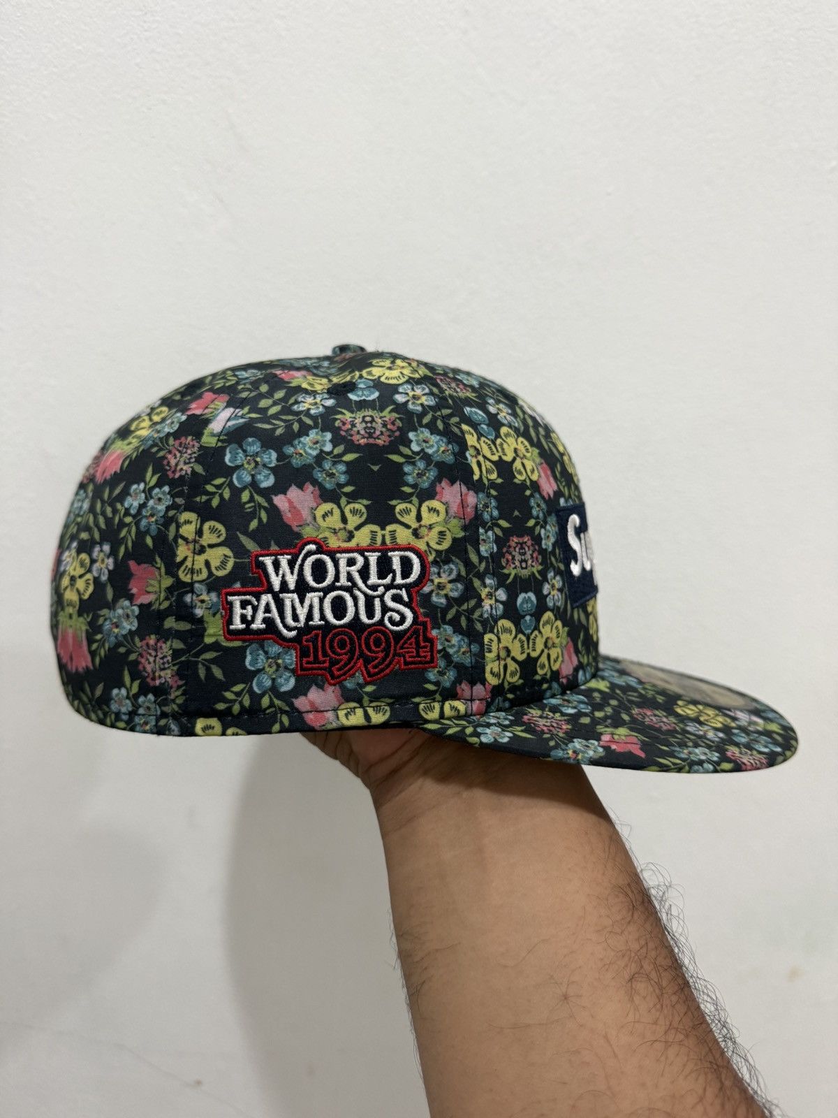 Supreme SS13 Supreme X Floral Liberty Fitted Size 7 3/8 Size ONE SIZE - 4 Thumbnail