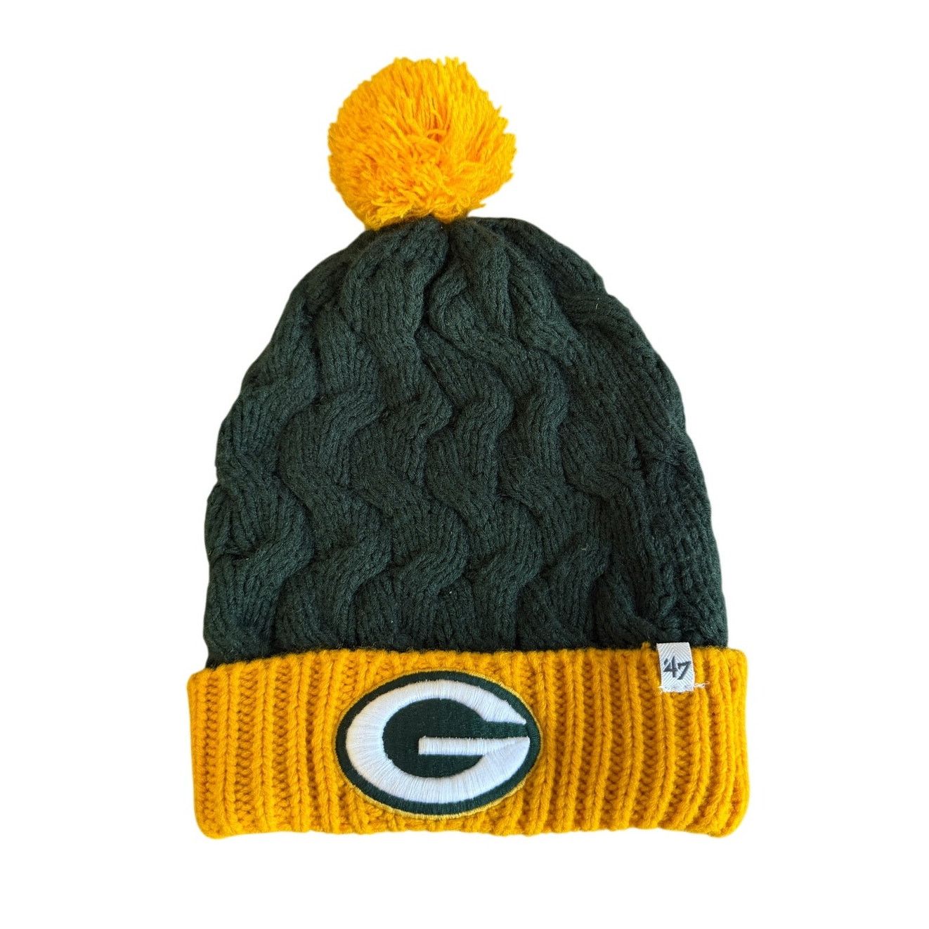 47 Green Bay Packers Women's NFL Football Winter Beanie Size ONE SIZE - 1 Thumbnail