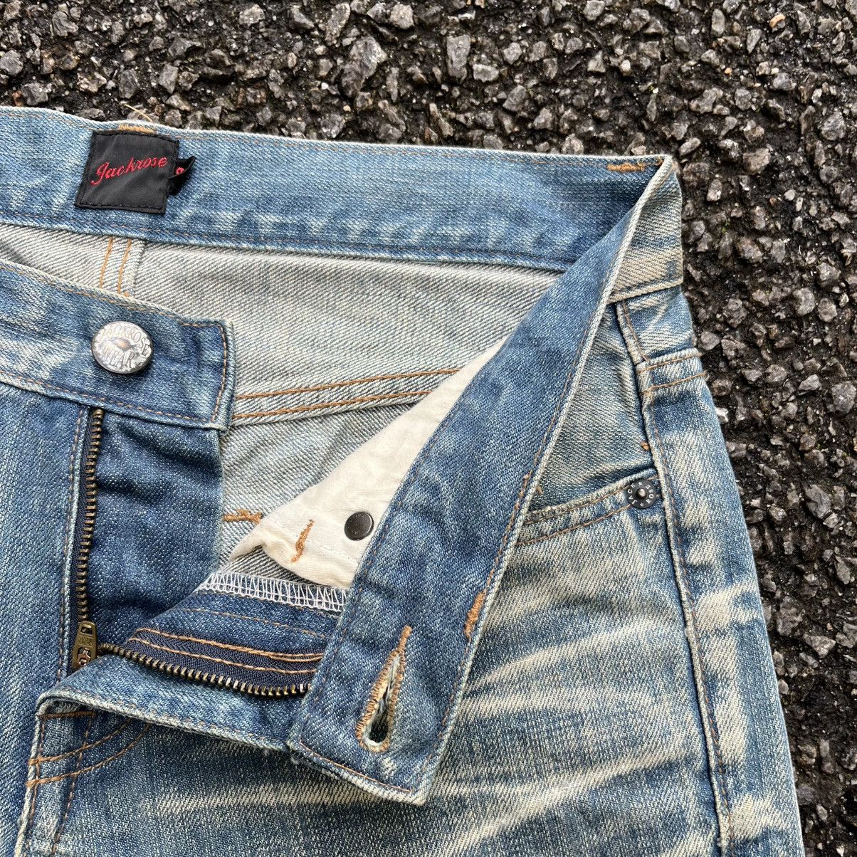 Tornado Mart Flared Jackrose Seditionaries Rusty Thunder Bootcut Jeans Size US 29 - 8 Thumbnail