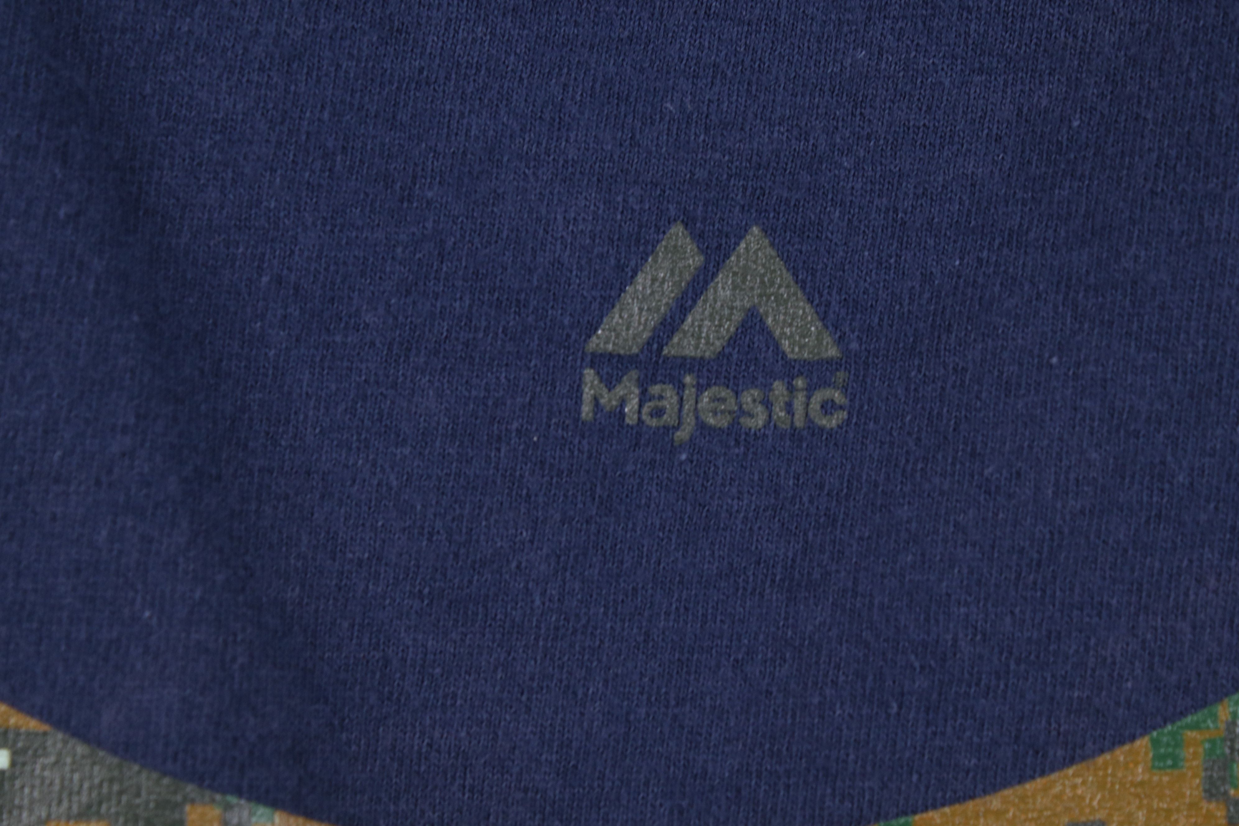 Majestic Vintage Y2K Majestic Old English D Detroit Tigers T-Shirt Size US XL / EU 56 / 4 - 5 Thumbnail