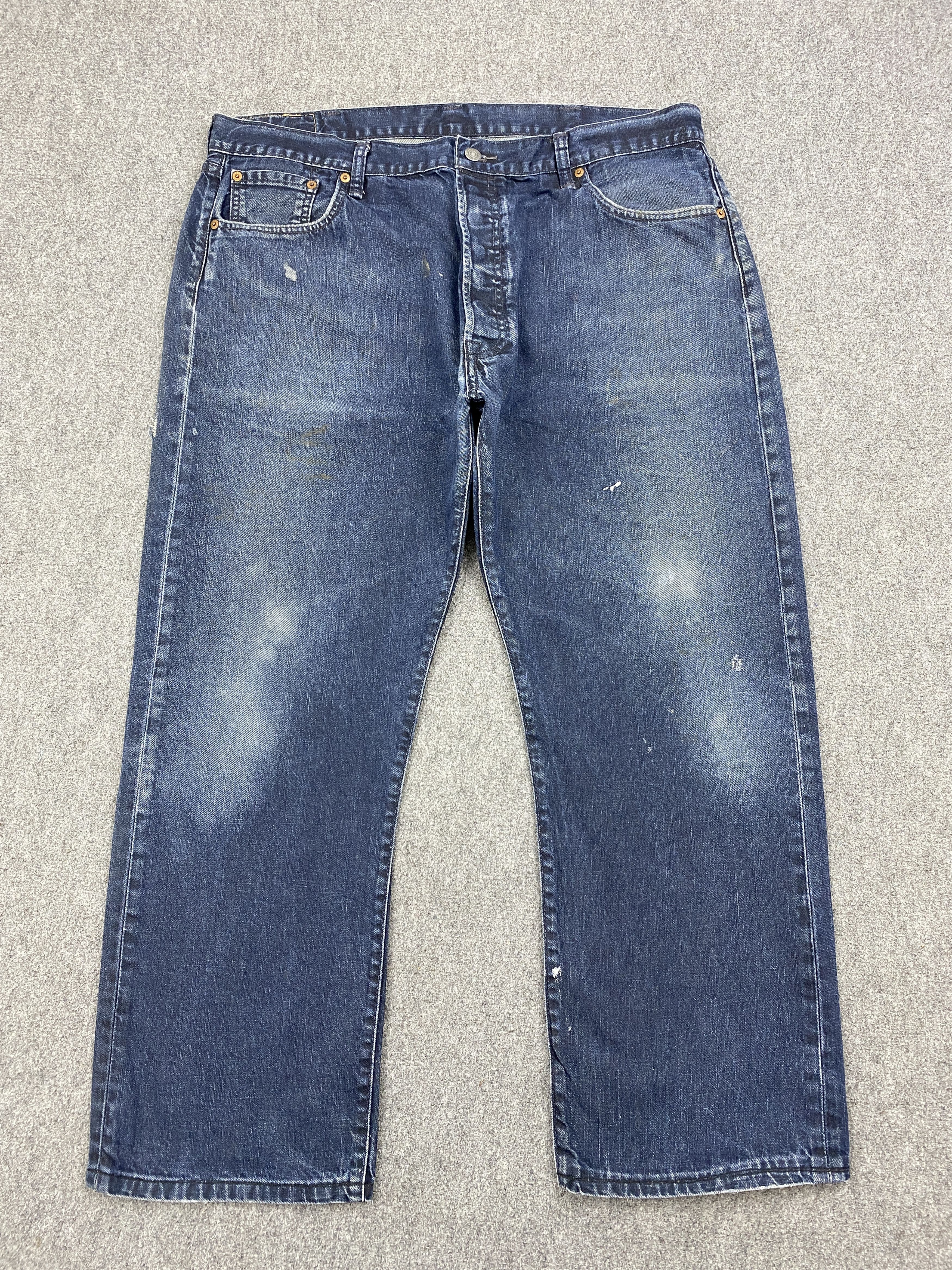 Levi's Vintage Levi's 501 Faded Blue Jeans DP2795 Size US 39 - 1 Thumbnail