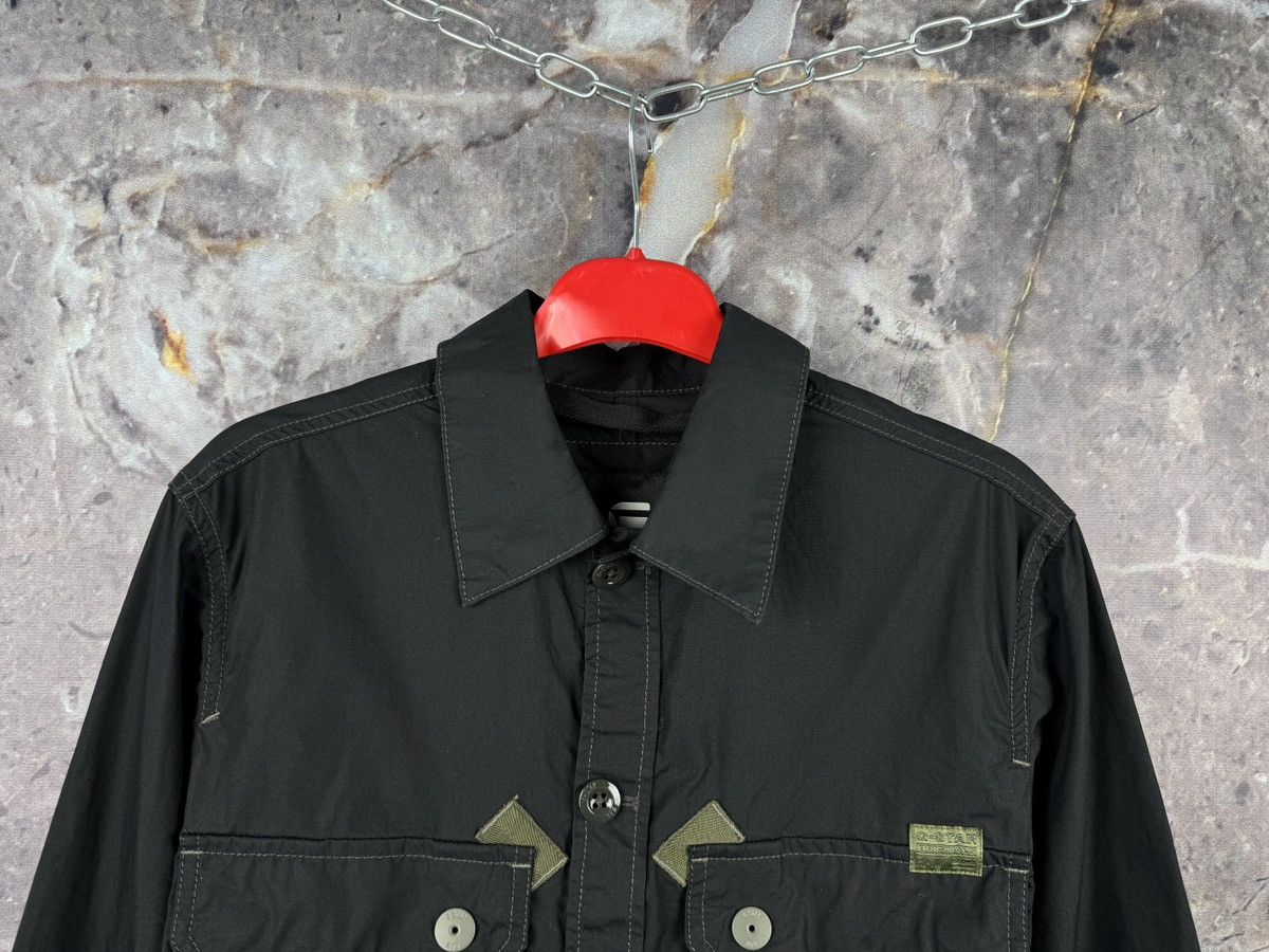 G-Star Men’s G-Star Utility Poplin Indoor Jacket Black Size Small Size US S / EU 44-46 / 1 - 2 Thumbnail