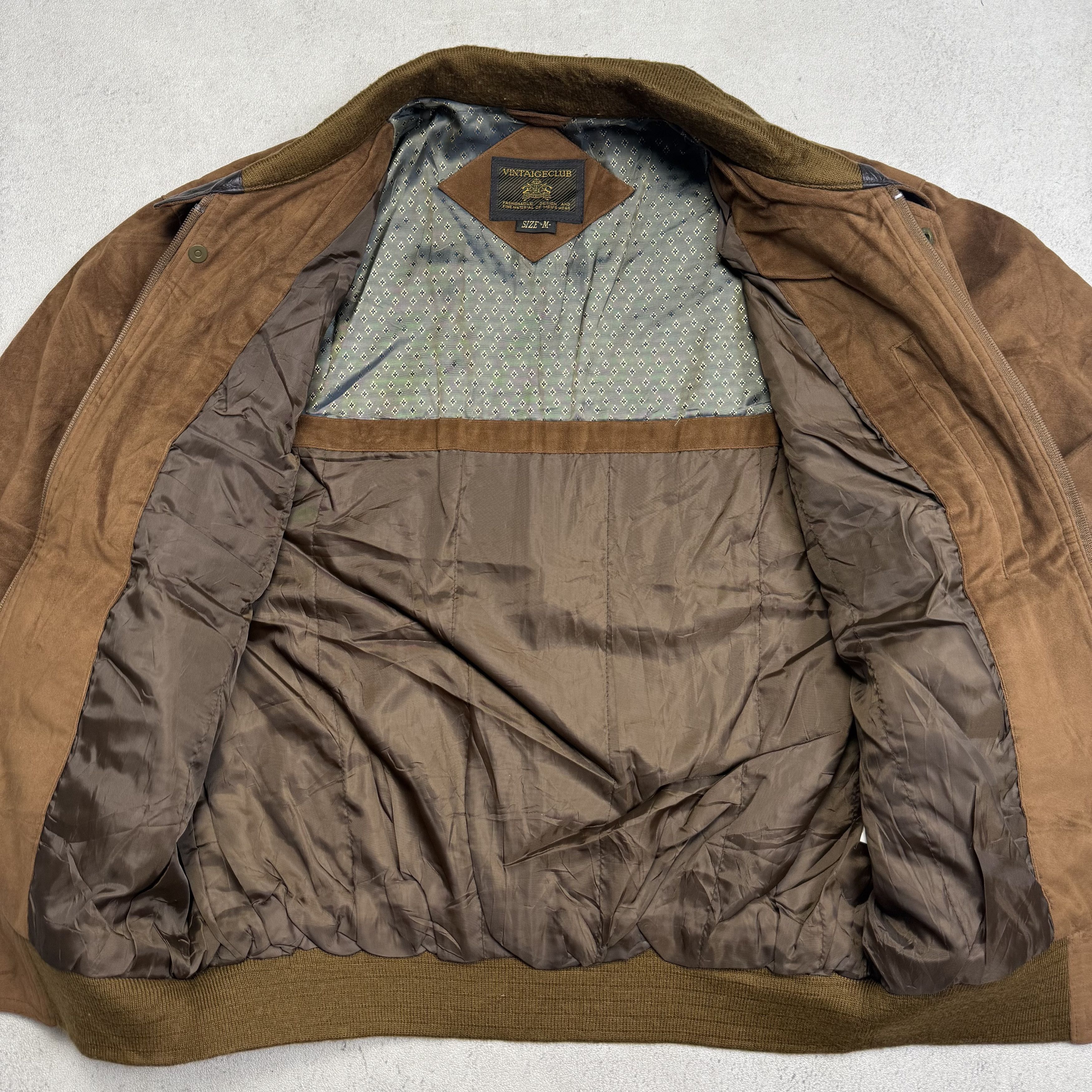Vintage Vintage Club Suede Jacket Size US M / EU 48-50 / 2 - 5 Thumbnail