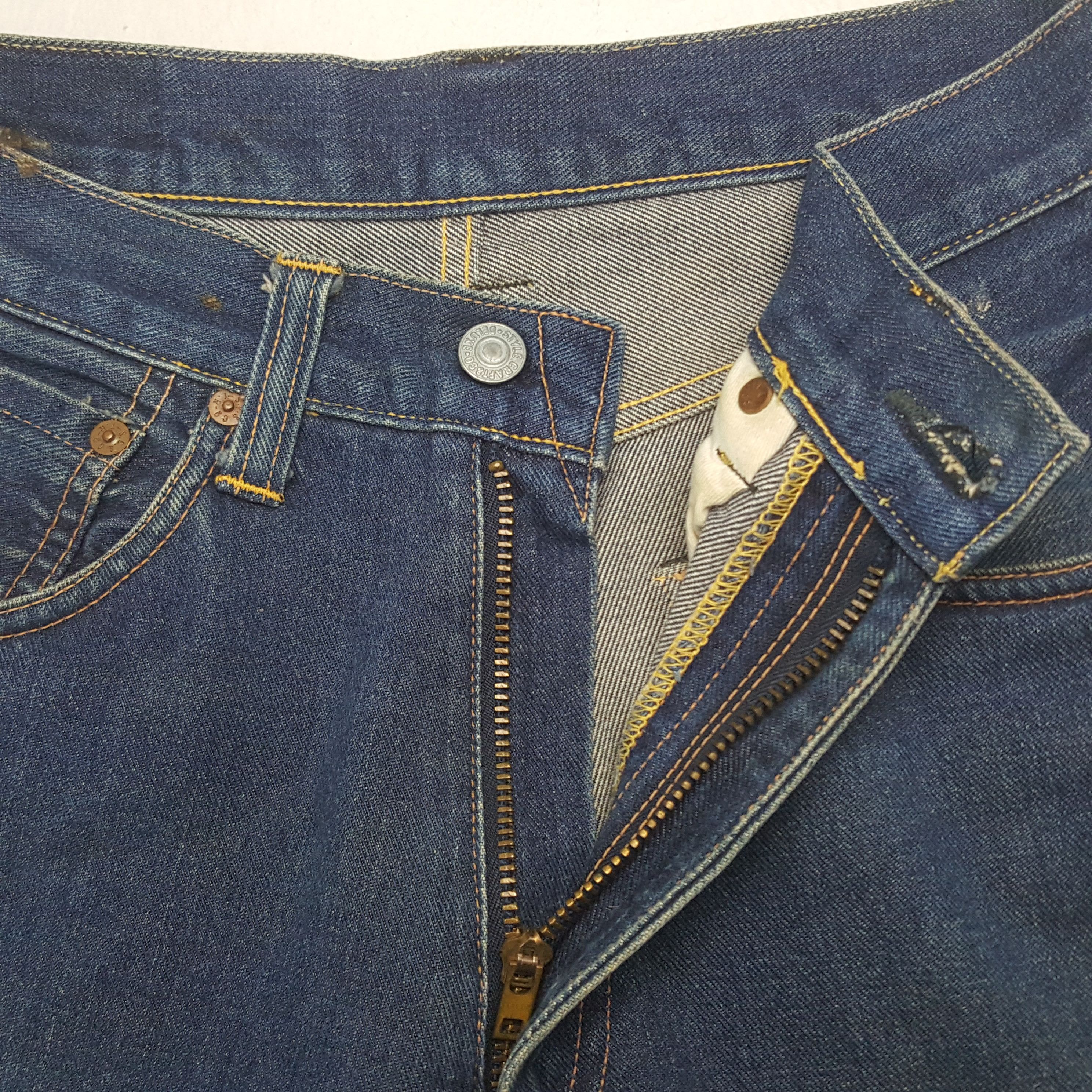 Japanese Brand × Vintage Vintage Evis Japanese Brand Daicock Custom Denim Jeans Size US 26 / EU 42 - 7 Thumbnail