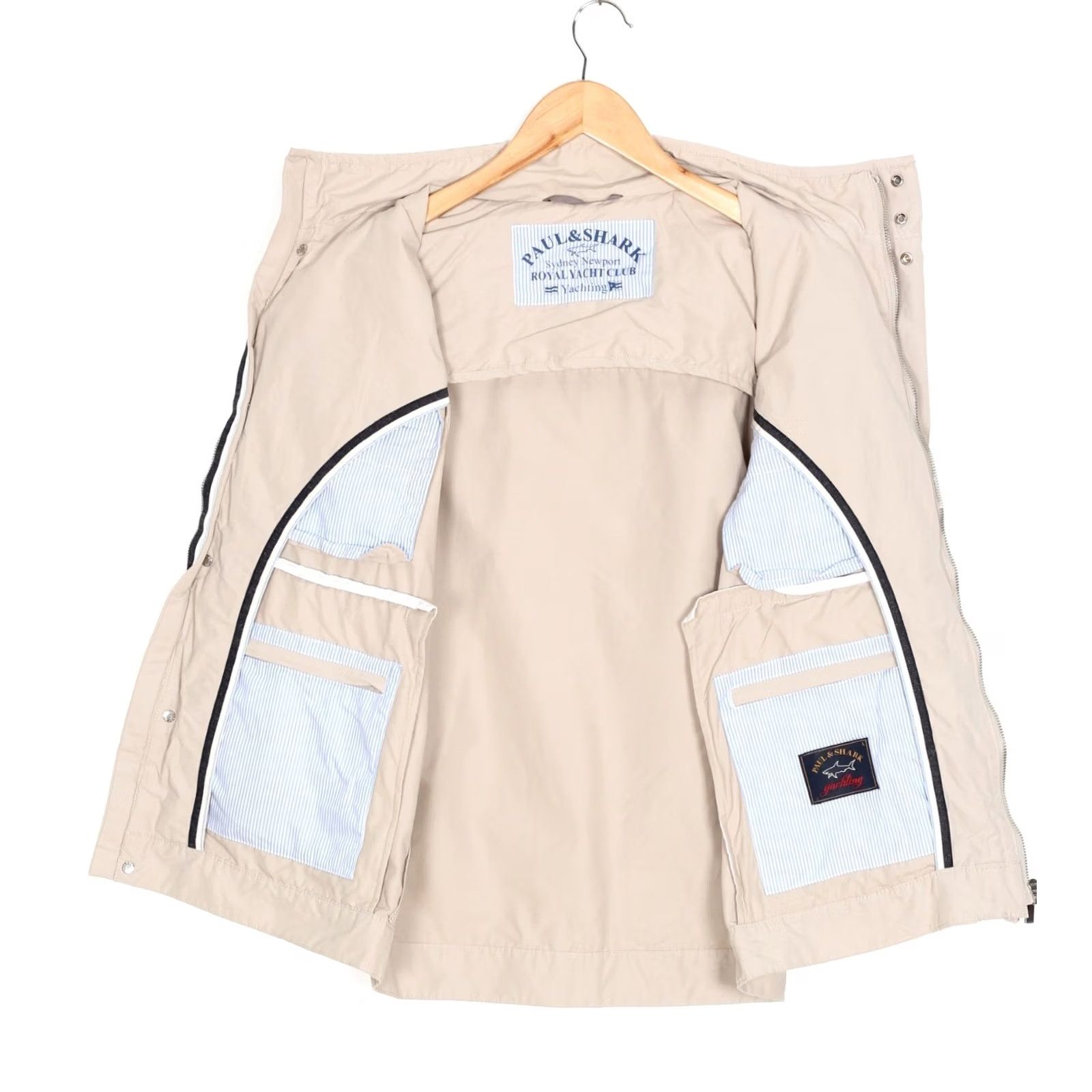 Paul & Shark PAUL & SHARK Yachting Vest Jacket Bodywarmer Men Size L Jade Beige MV MJ6600 L Men Vest Size US L / EU 52-54 / 3 - 5 Thumbnail