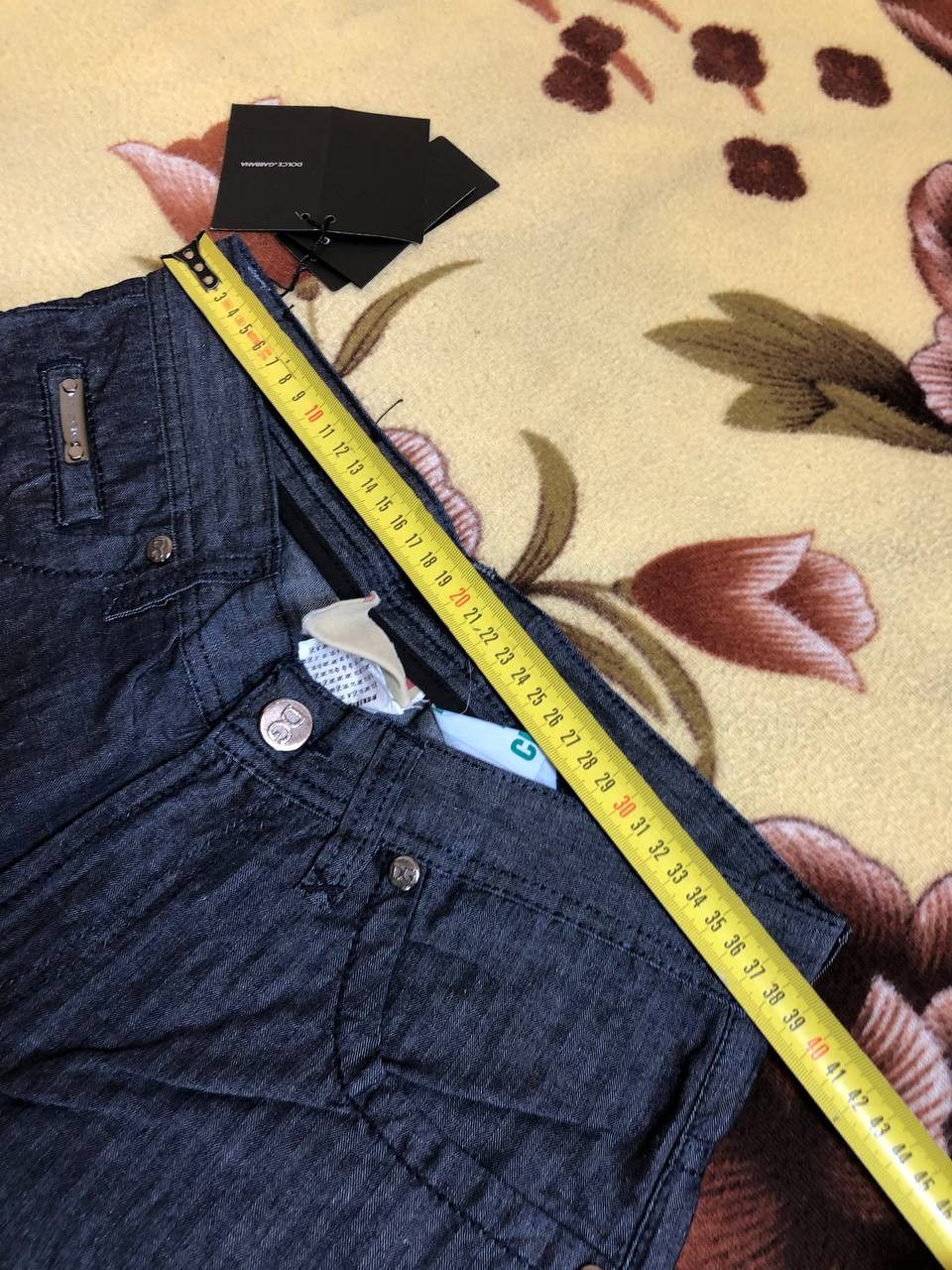 Dolce & Gabbana Dolce Gabbana D&G Mens Jeans Distressed Straight Pants Size US 33 - 10 Thumbnail