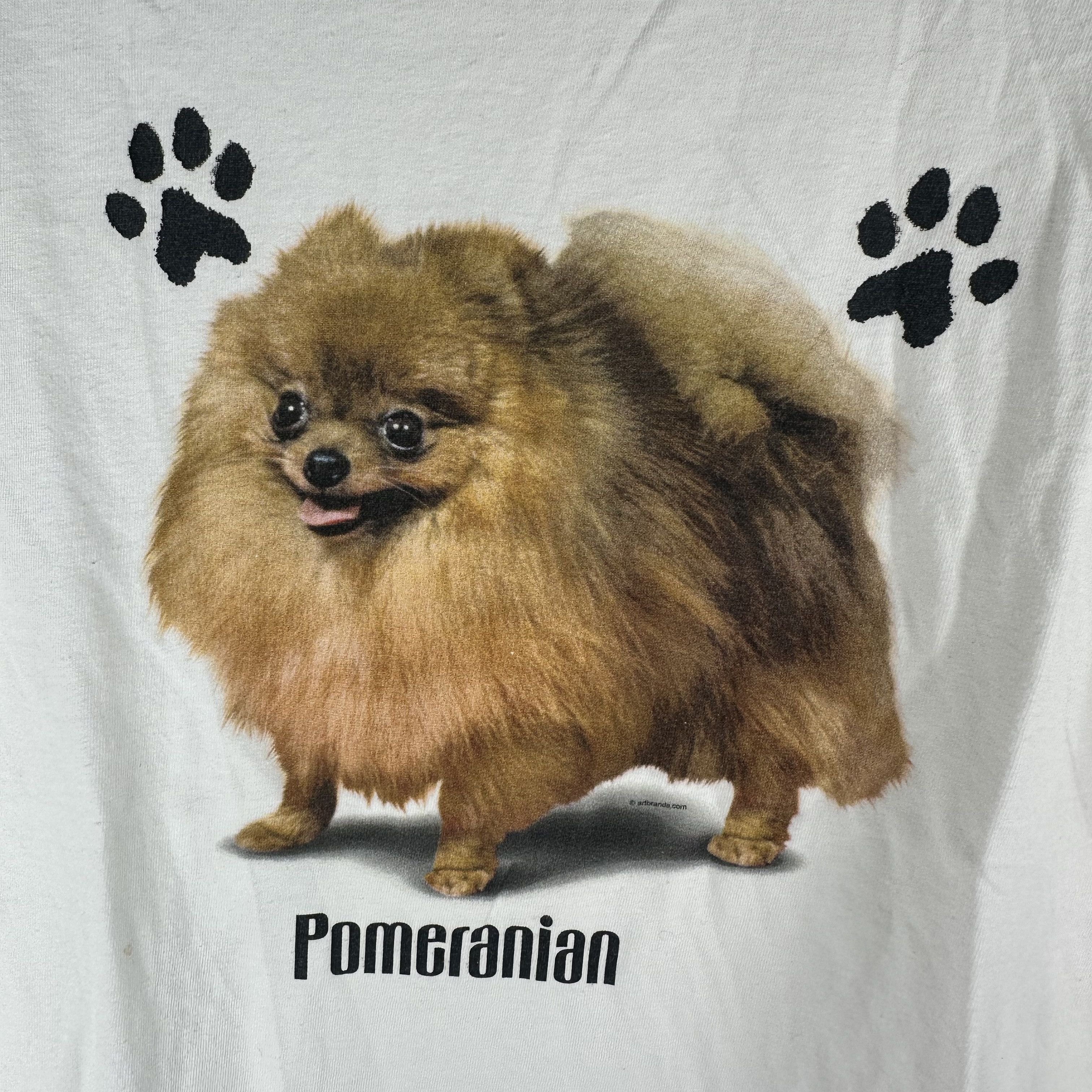 Vintage Vintage 2000s Pomeranian Dog Breed Graphic XL T-Shirt Size US XL / EU 56 / 4 - 2 Thumbnail