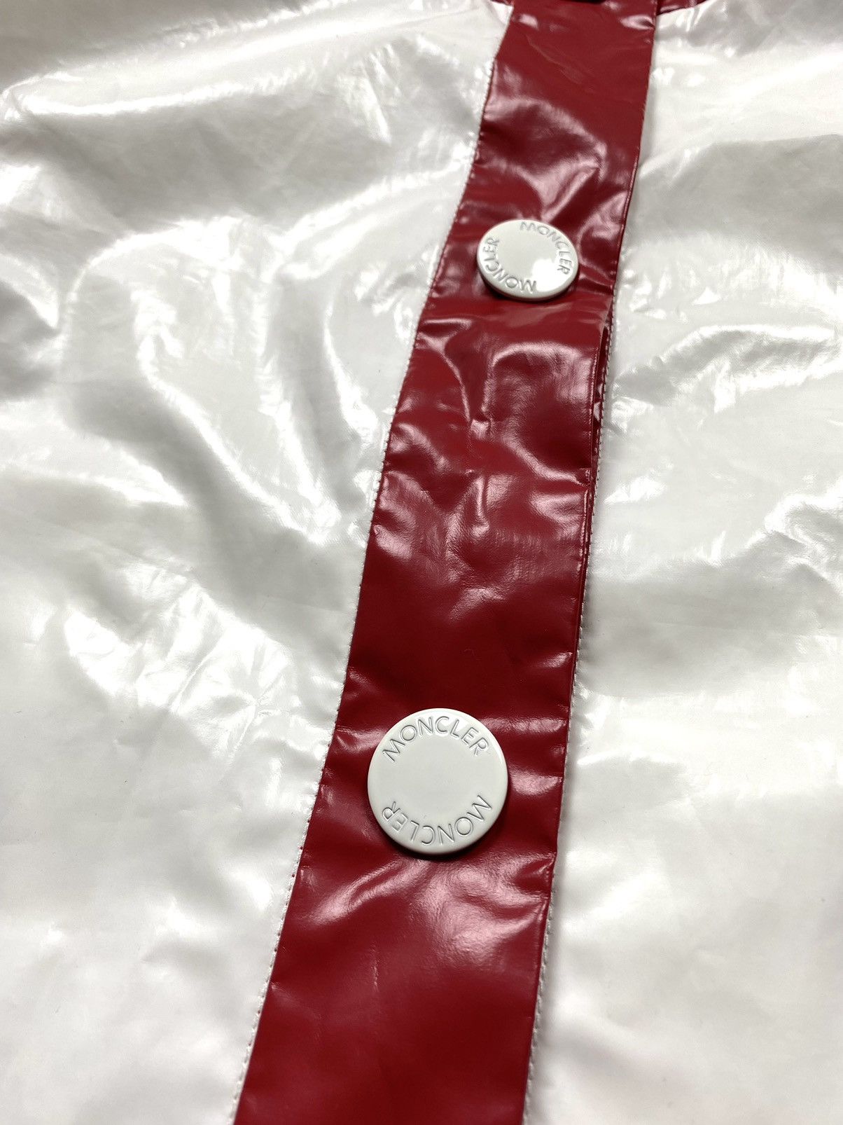 Other Very Rare! Vintage Moncler Rain Jacket Polyurethan Size S / US 4 / IT 40 - 5 Thumbnail