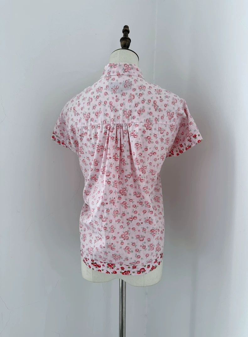 Comme des Garcons Comme Des Garcons Thread Twist Floret Short Sleeve Shirt Size S / US 4 / IT 40 - 3 Thumbnail