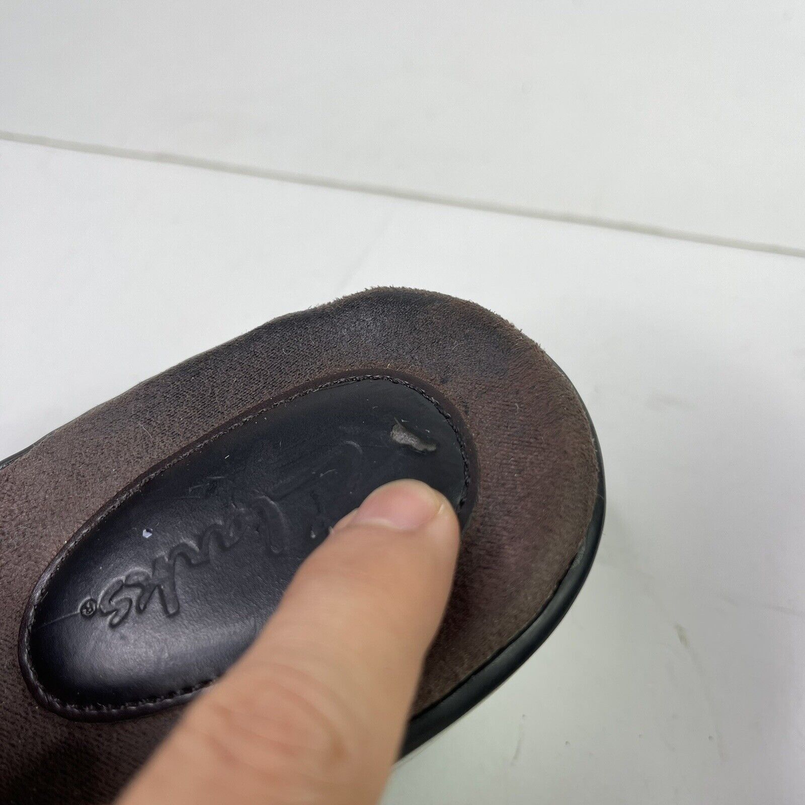 Clarks Clarks Women Clogs Black Comfort Shoes Sz 8 M Heel Leather Size US 8 / IT 38 - 6 Thumbnail