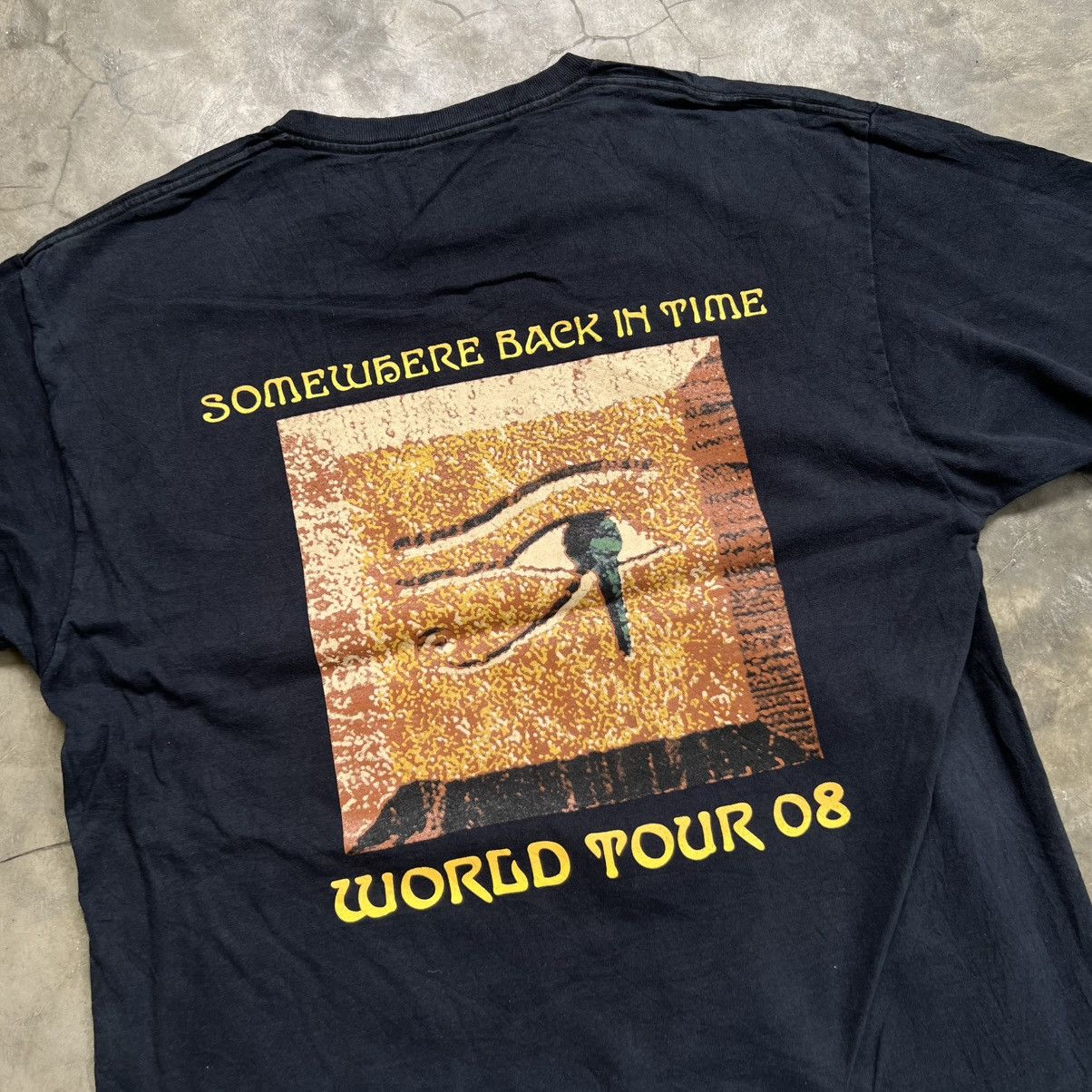 Iron Maiden Iron Maiden 2007 Somewhere Back In Time World Tour T-shirt Size US L / EU 52-54 / 3 - 4 Thumbnail
