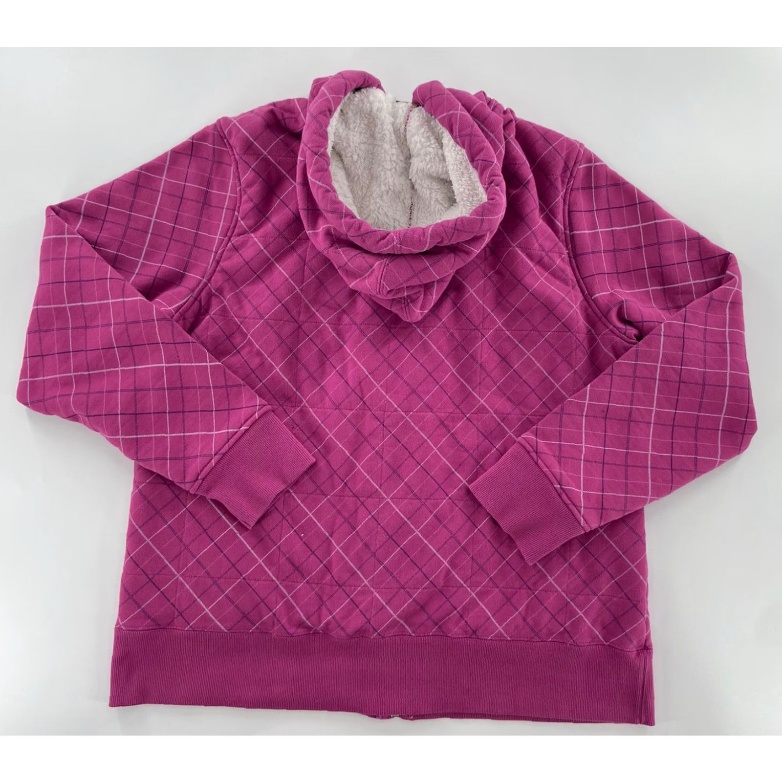 Nike Nike ACG Hoodie Jacket Women's Large L Pink Full Zip Pockets Logo Cotton Blend Athletic Regular Zip Outdoor Size L / US 10 / IT 46 - 2 Thumbnail