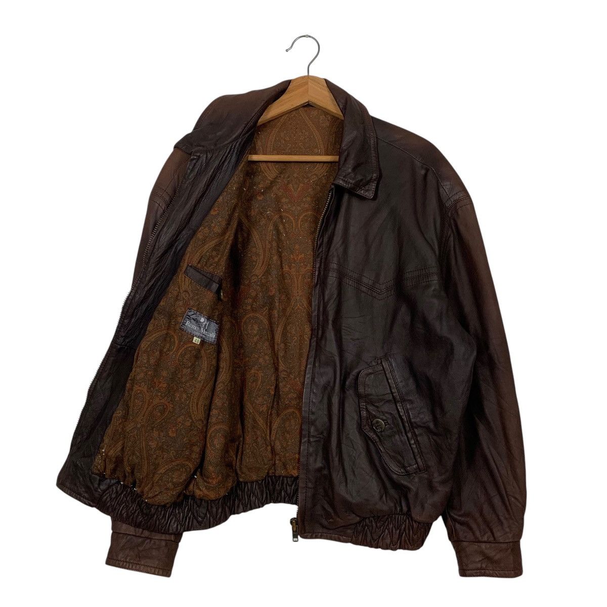 Other Remo Mercalli Leather Jacket Made In Italy Size US M / EU 48-50 / 2 - 9 Thumbnail