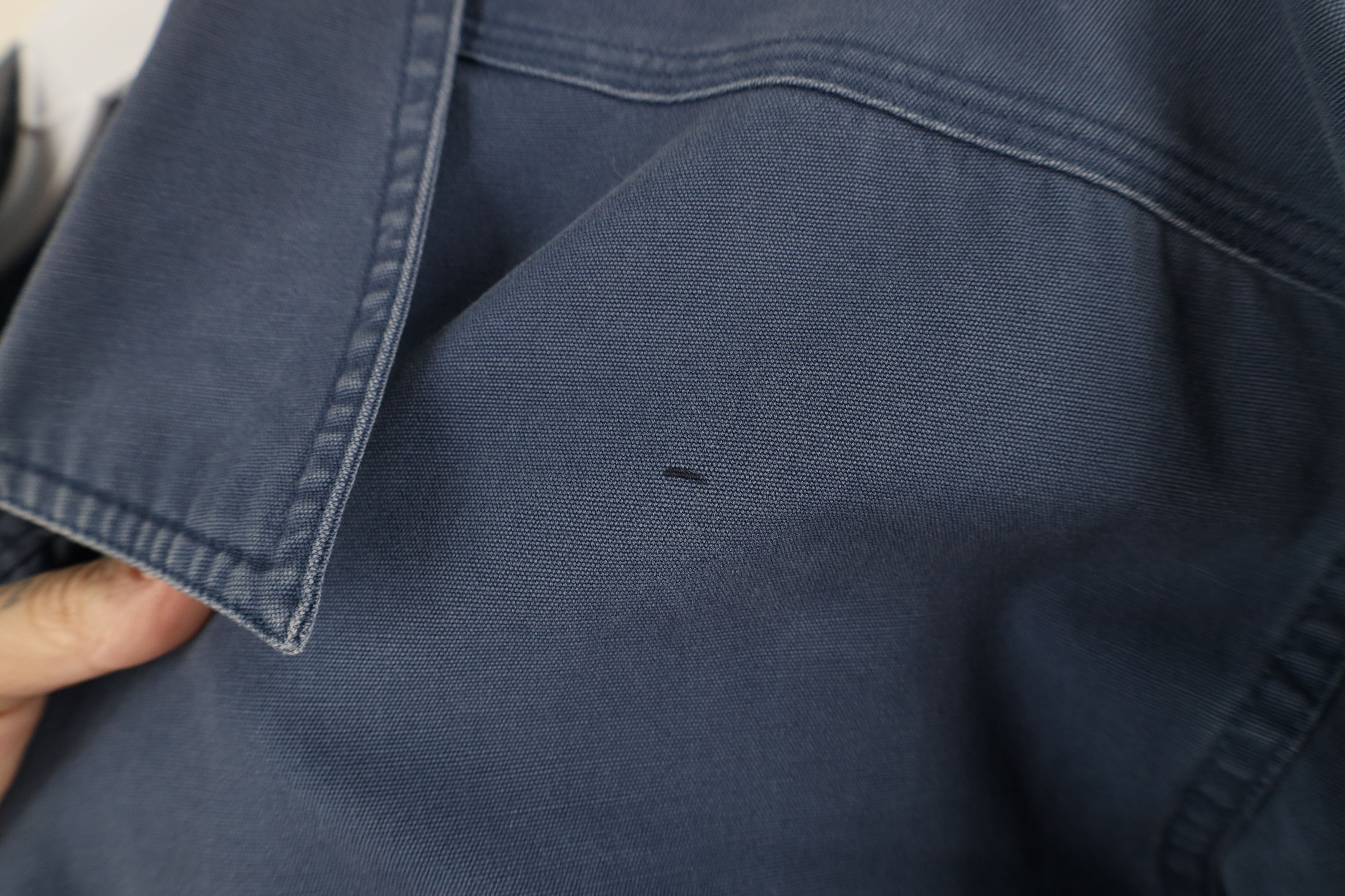 Cabelas × Vintage Vintage Cabelas Heavyweight Cotton Button Down Shirt Blue Size US L / EU 52-54 / 3 - 4 Thumbnail