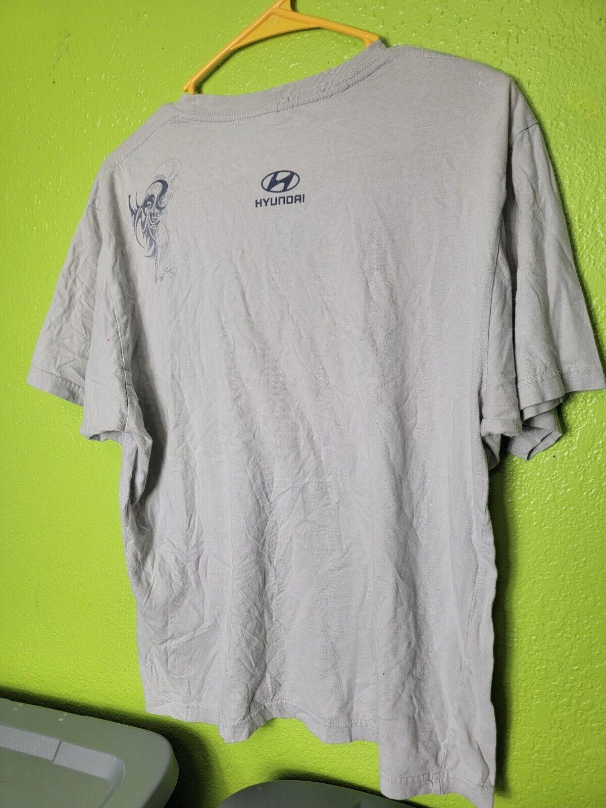 Anvil Hyundai Tee Shirt Vintage Y2K Anvil Slim Large Tribal Smoke Size US L / EU 52-54 / 3 - 6 Thumbnail