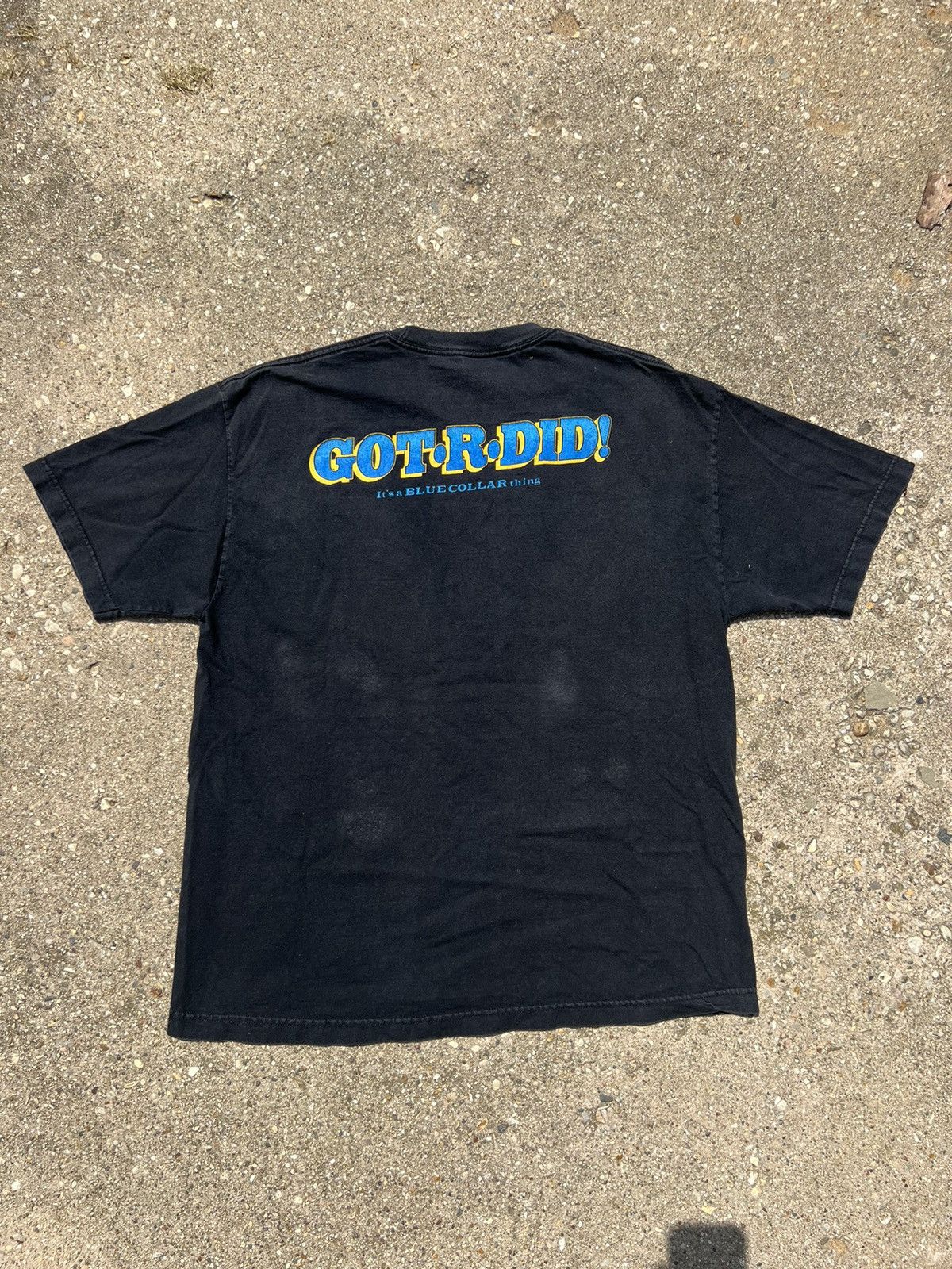Vintage Gitrdone / Gotrdid Larry The Cable Guy T-shirt Size US XL / EU 56 / 4 - 4 Thumbnail