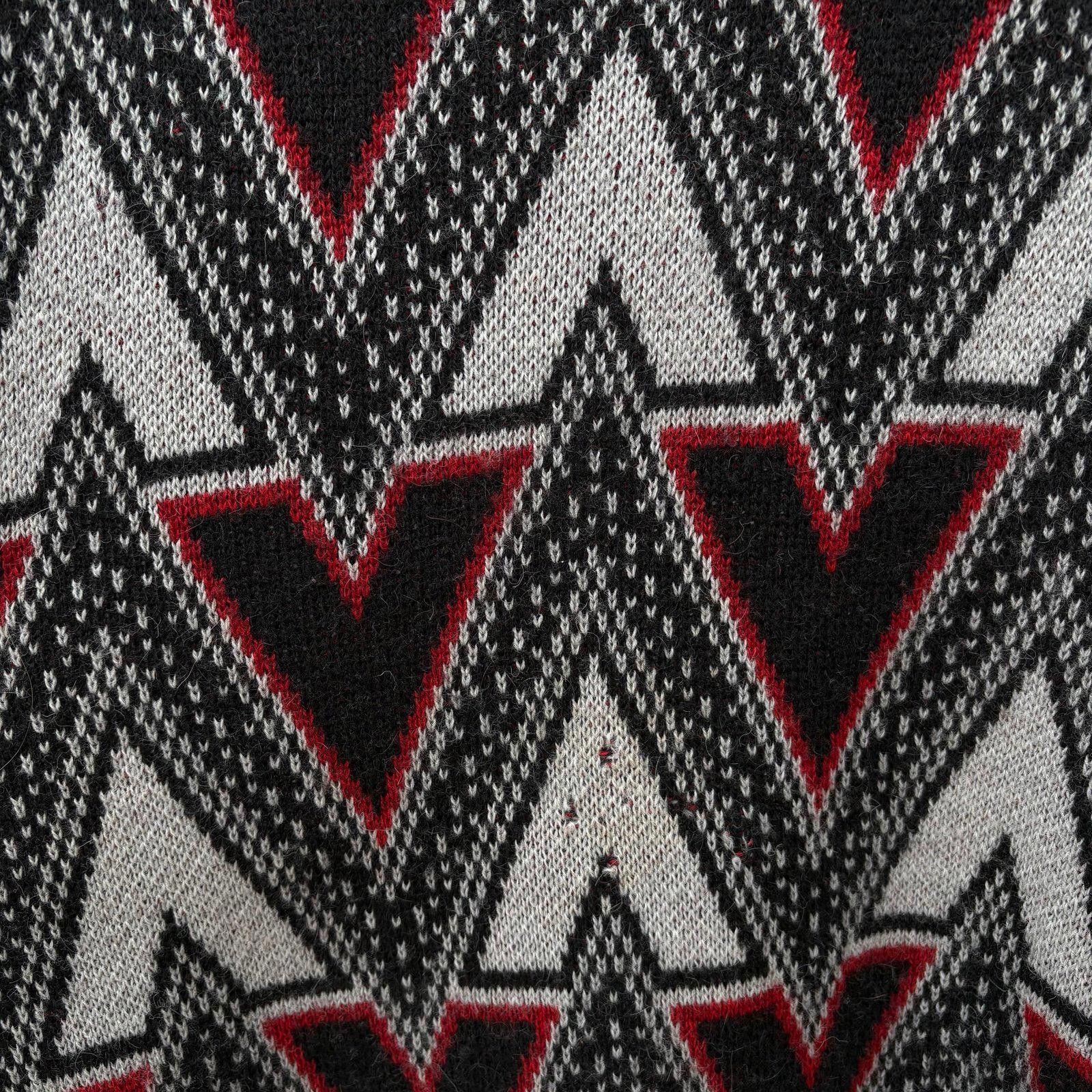 Other 80s made in Italy abstract Wool sweater Size US L / EU 52-54 / 3 - 7 Thumbnail