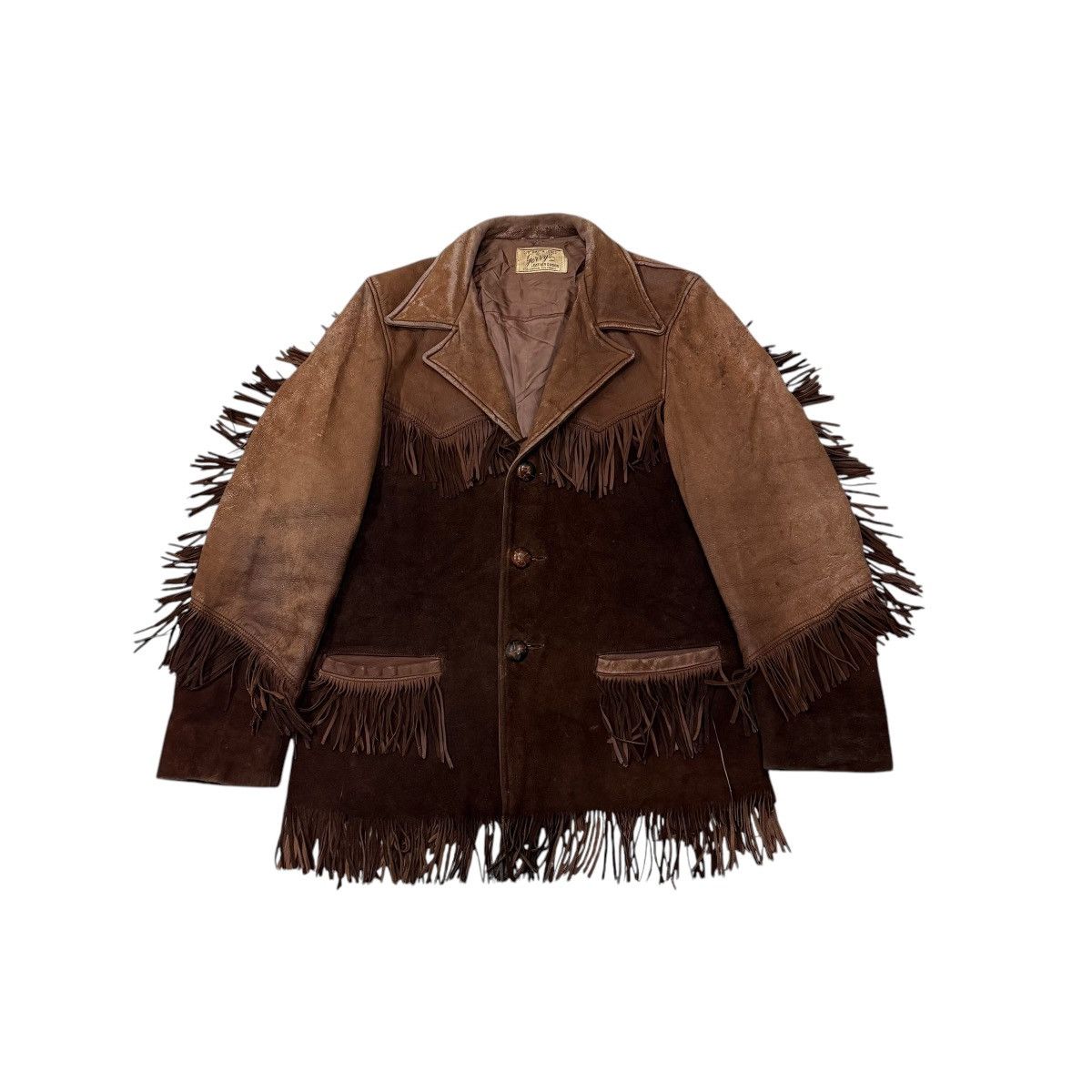 〈 SCHOTT 〉western fringe suede jacket C02FF012-027F-4D50-A275-