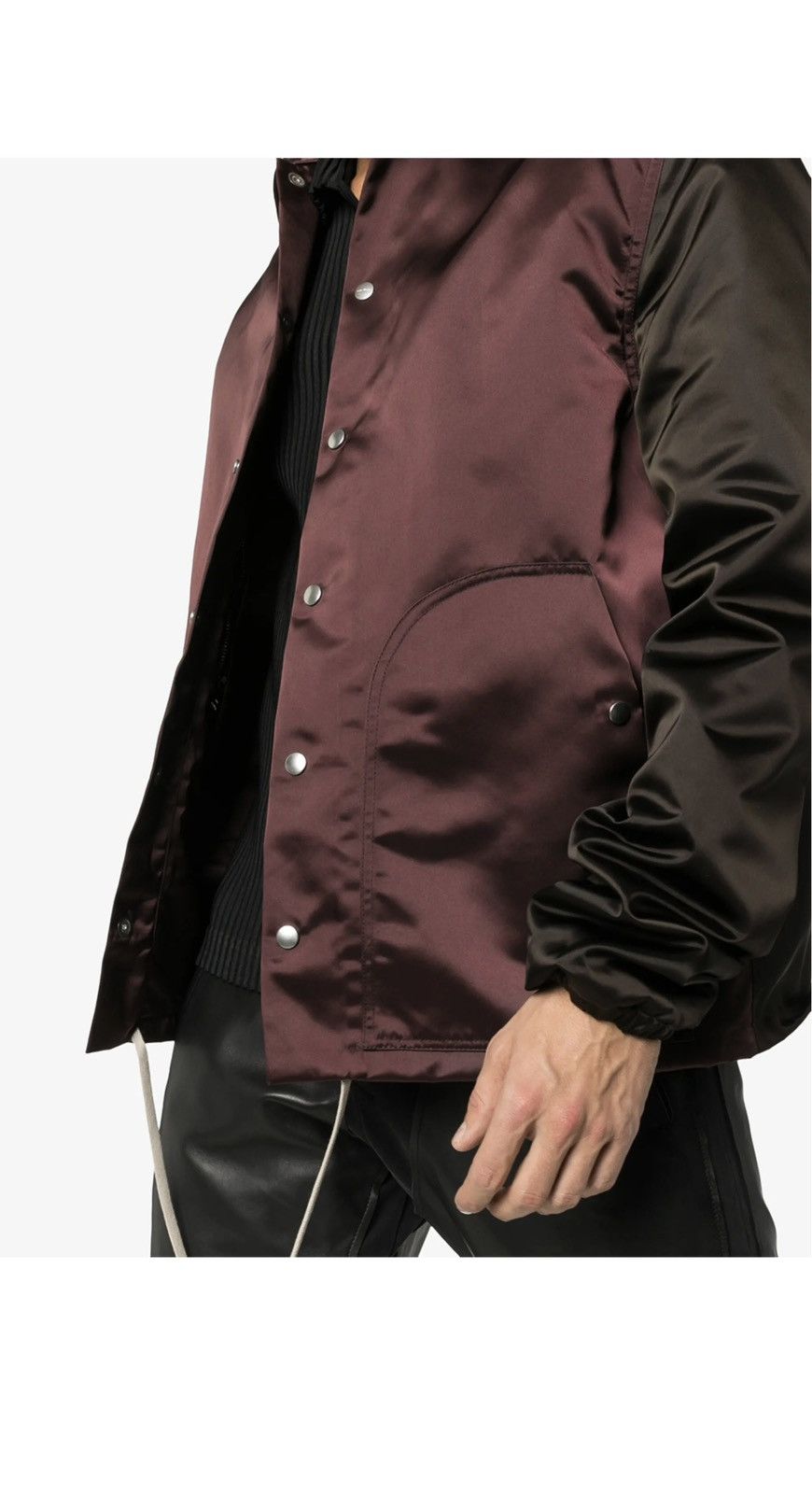 Rick Owens Rick Owens Bauhaus Bomber Jacket Size US M / EU 48-50 / 2 - 2 Thumbnail
